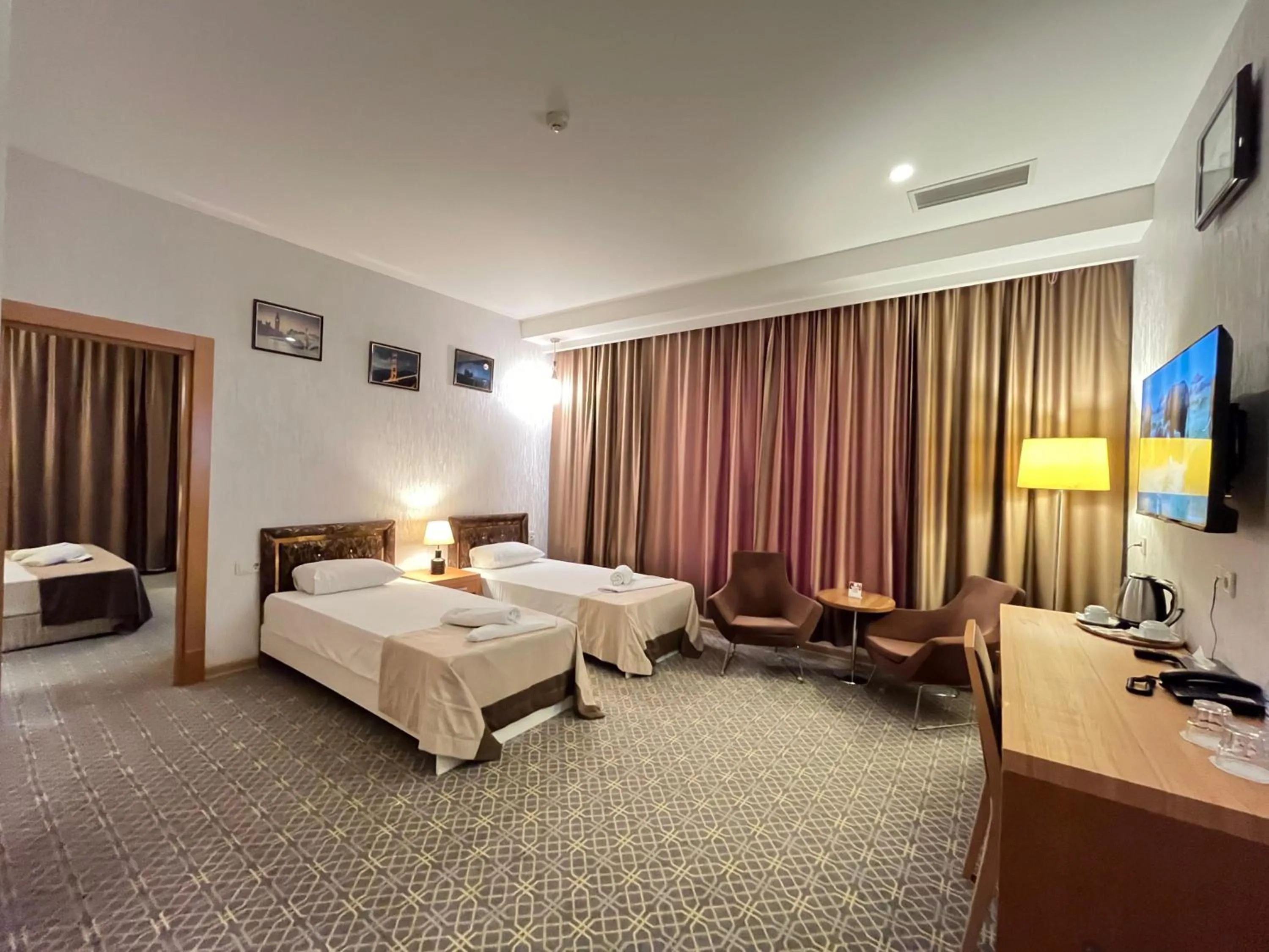 Photo of the whole room, Bed in GM City Hotel Baku