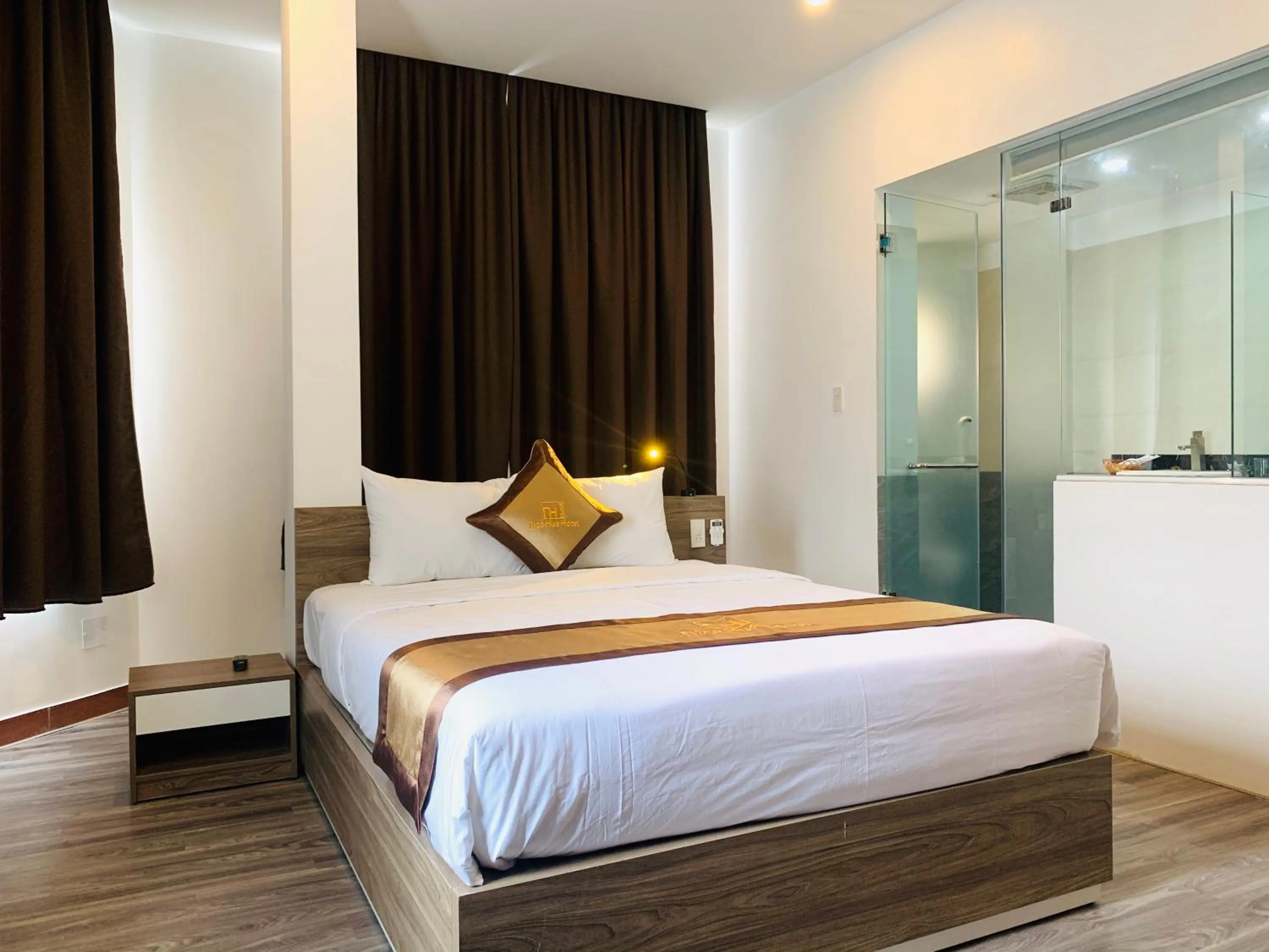 Bed in Nice Hue Hotel