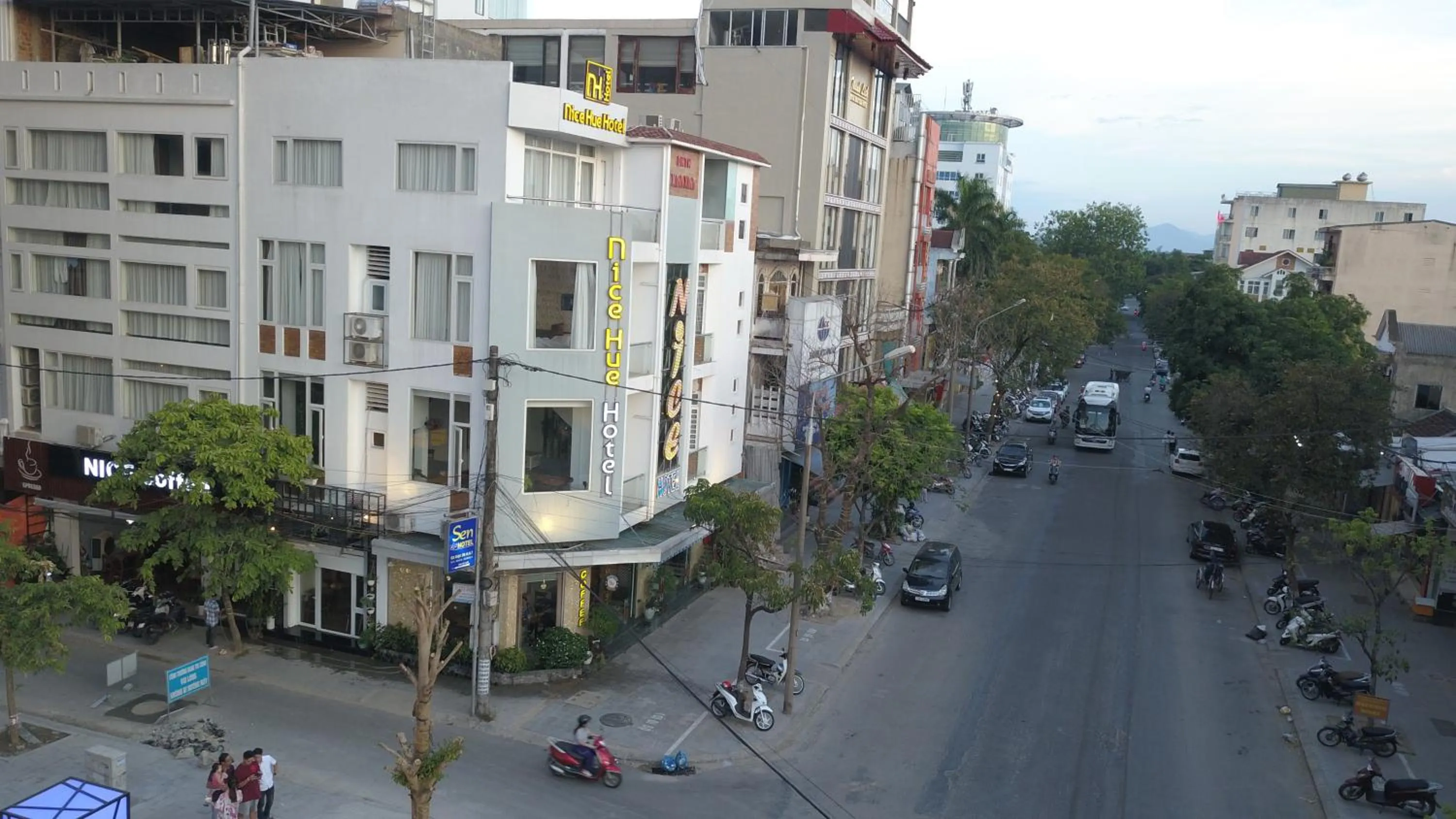 City view in Nice Hue Hotel