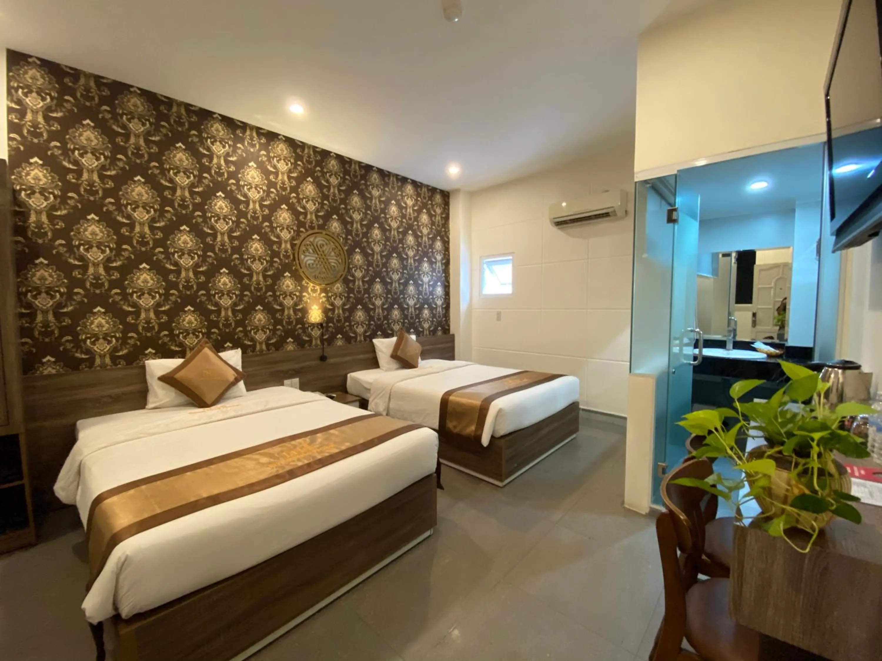 Bed in Nice Hue Hotel