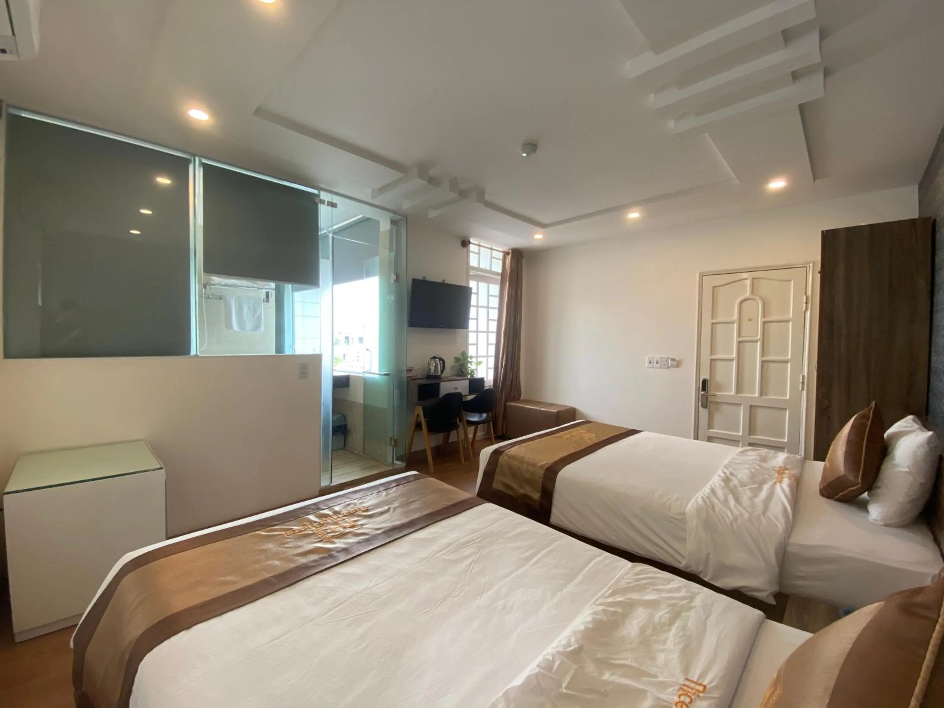 Bed in Nice Hue Hotel