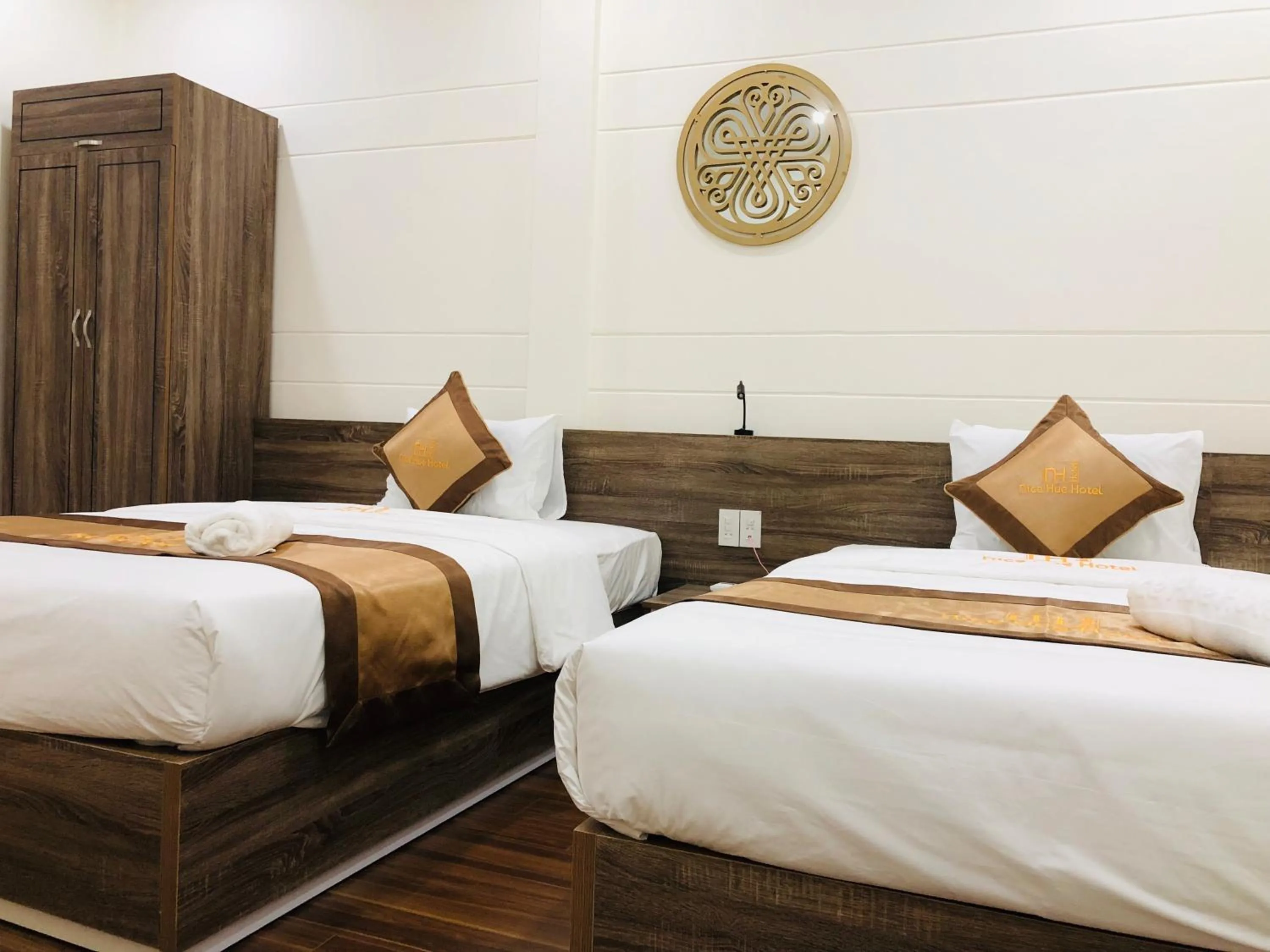 View (from property/room), Bed in Nice Hue Hotel