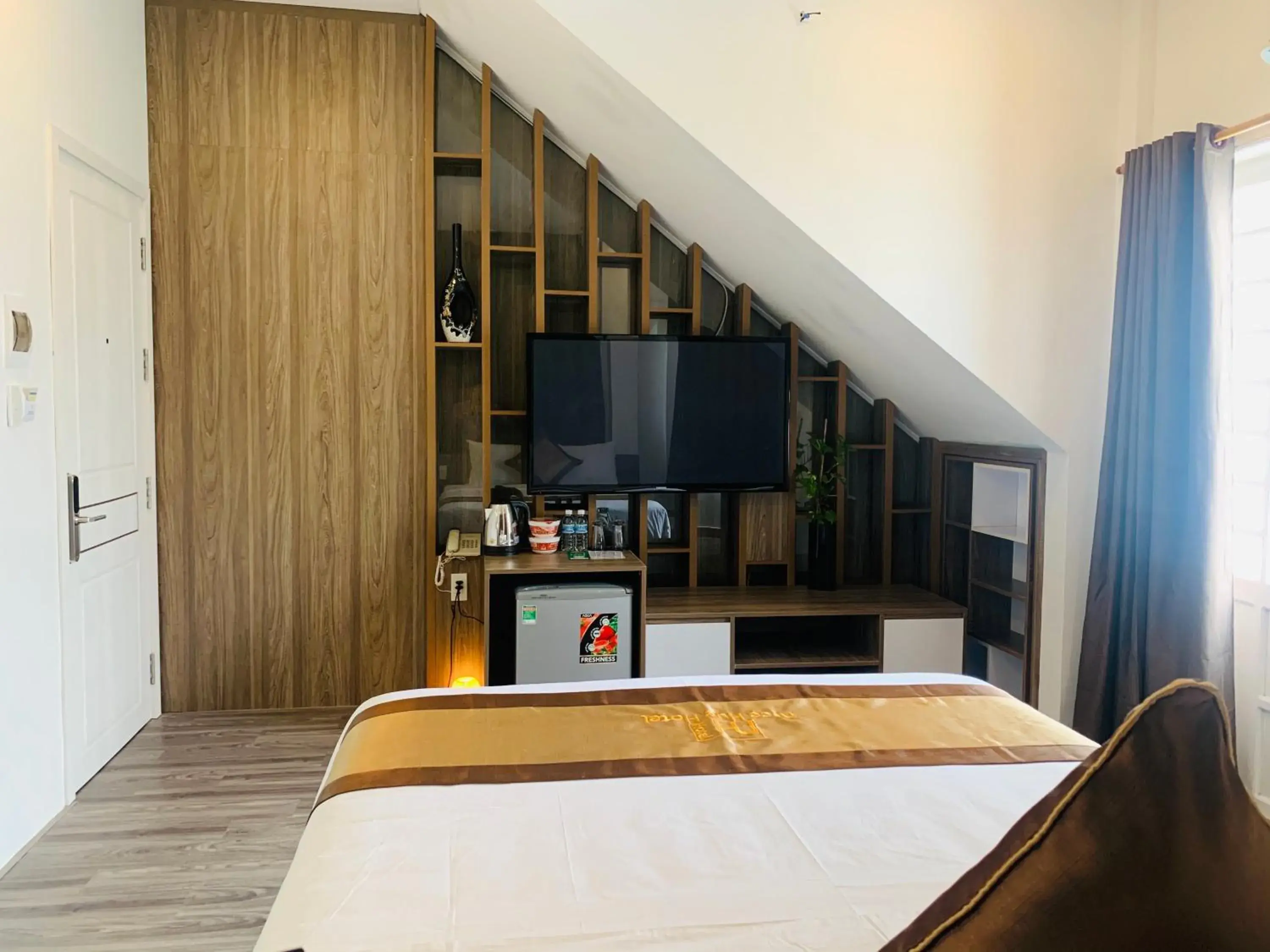 Communal lounge/ TV room, Bed in Nice Hue Hotel Communal lounge/ TV room, Bed in Nice Hue Hotel