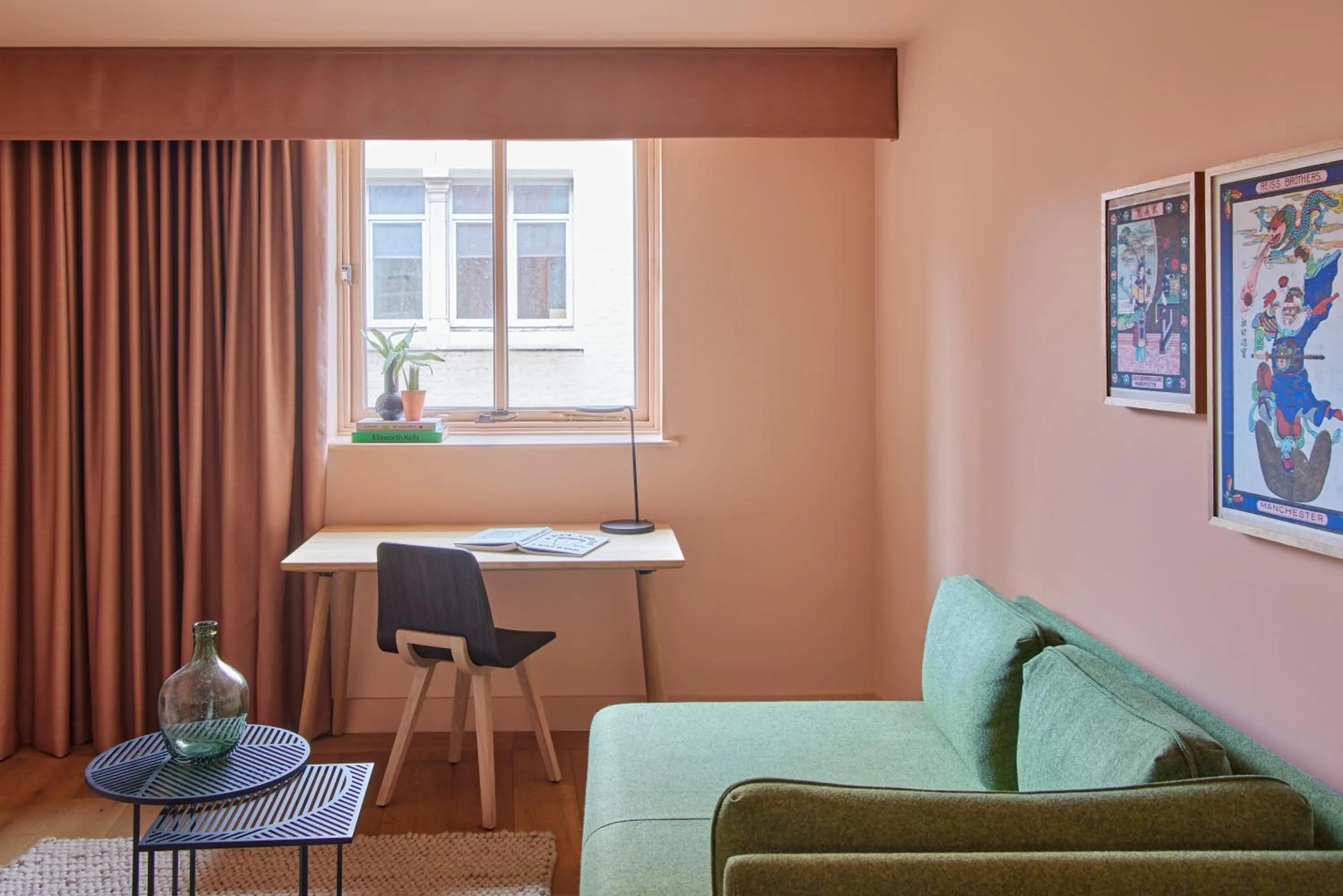 Living room in Whitworth Locke