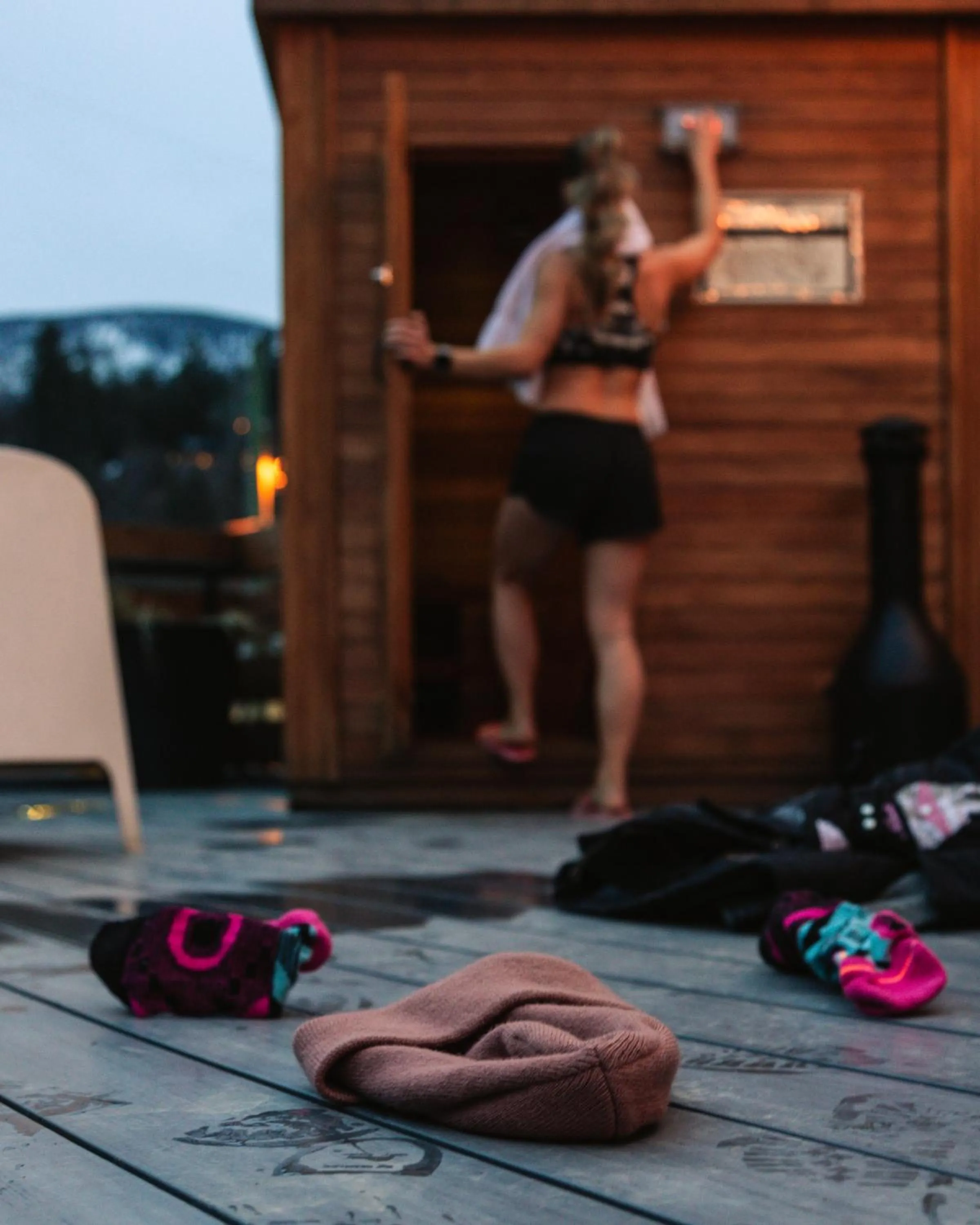 Sauna in Adventure Hotel