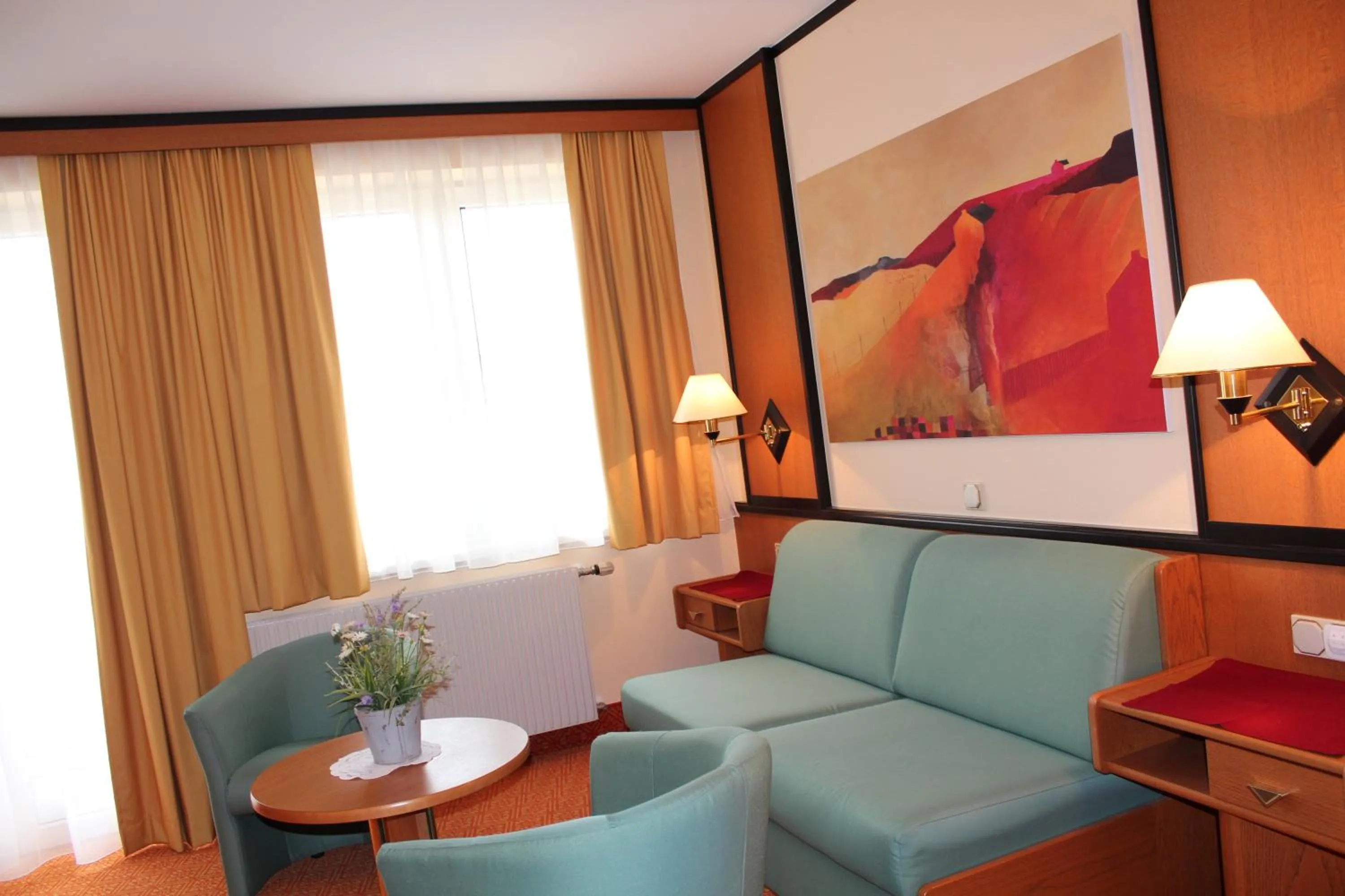 Living room in Landgasthof Hotel Muhr