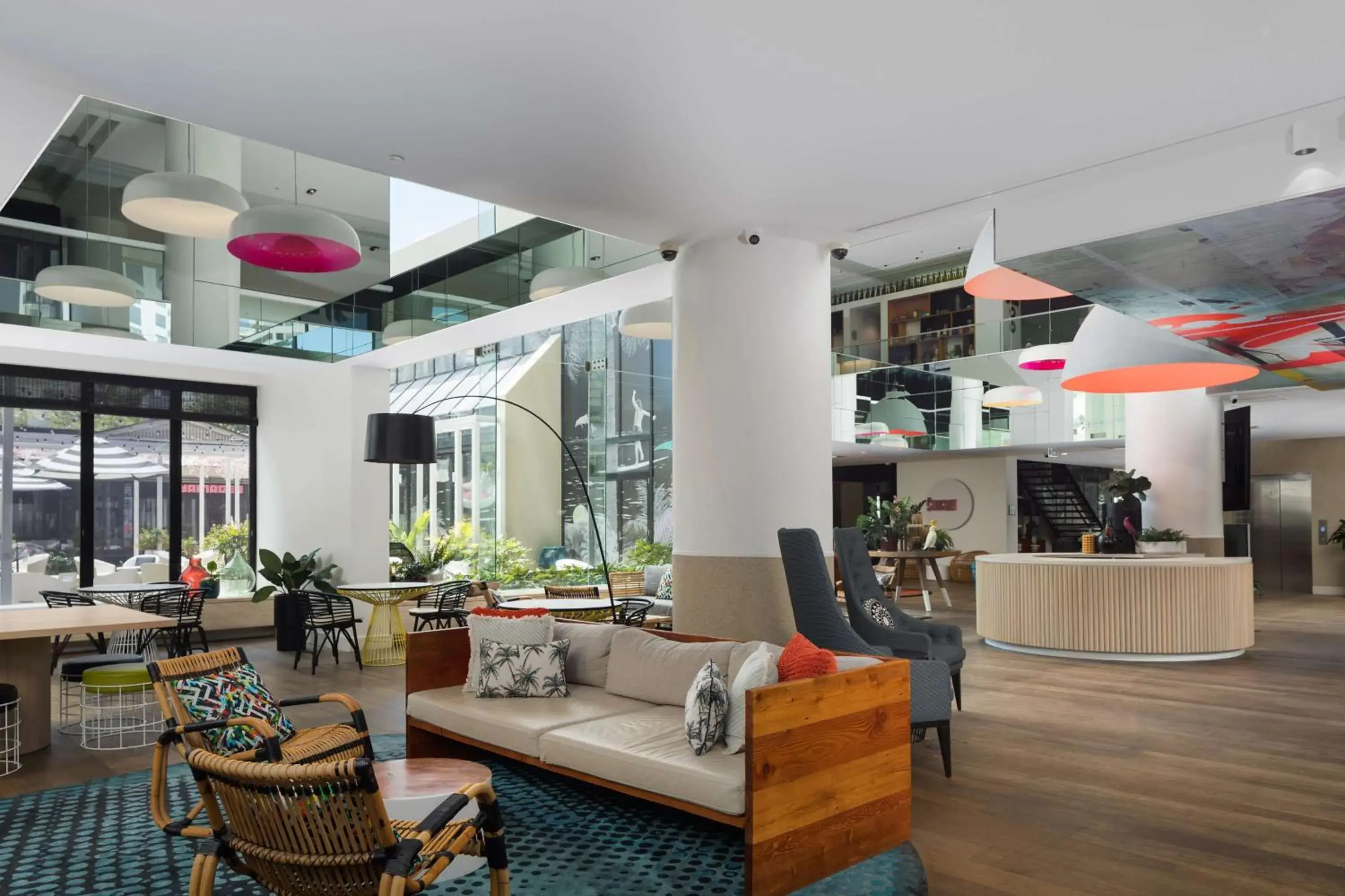 Lobby or reception in QT Gold Coast Lobby or reception in QT Gold Coast