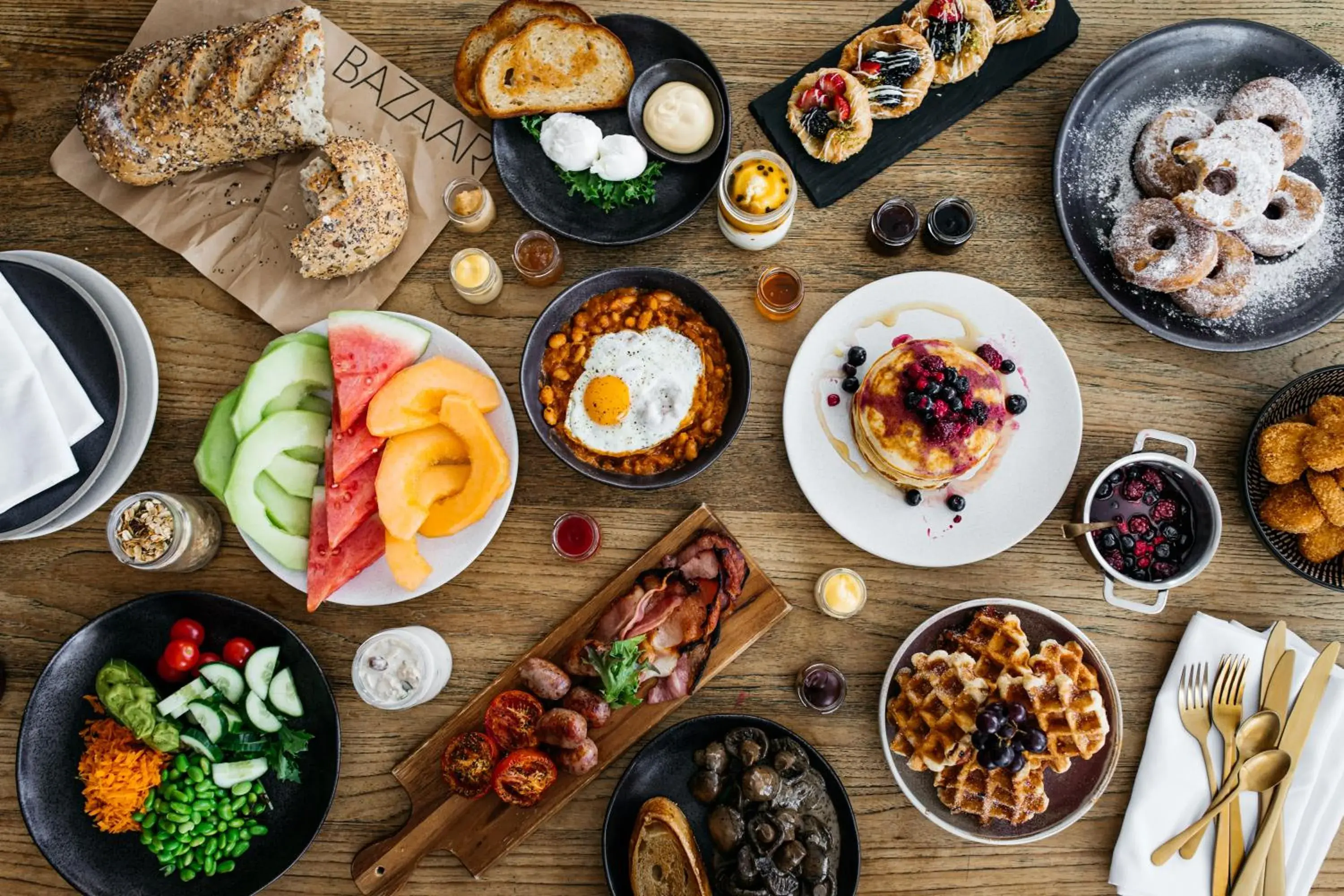 Breakfast in QT Gold Coast Breakfast in QT Gold Coast