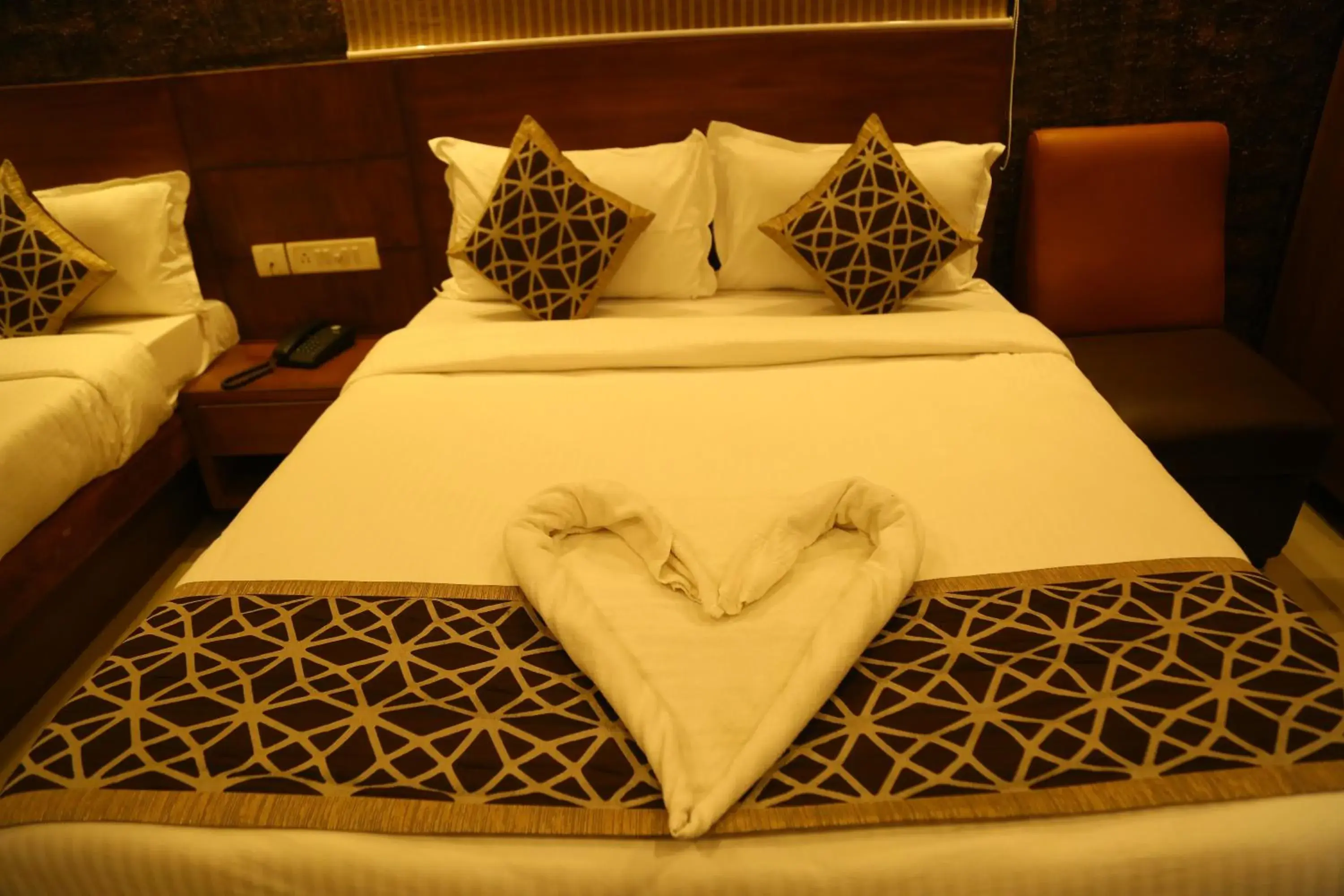 Bed in Horizon Inn