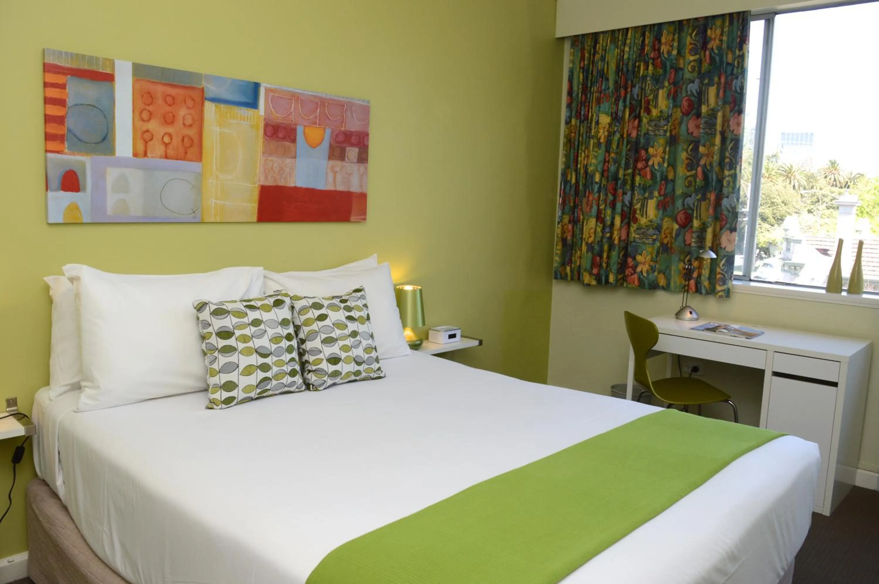 Bed in Birches Serviced Apartments