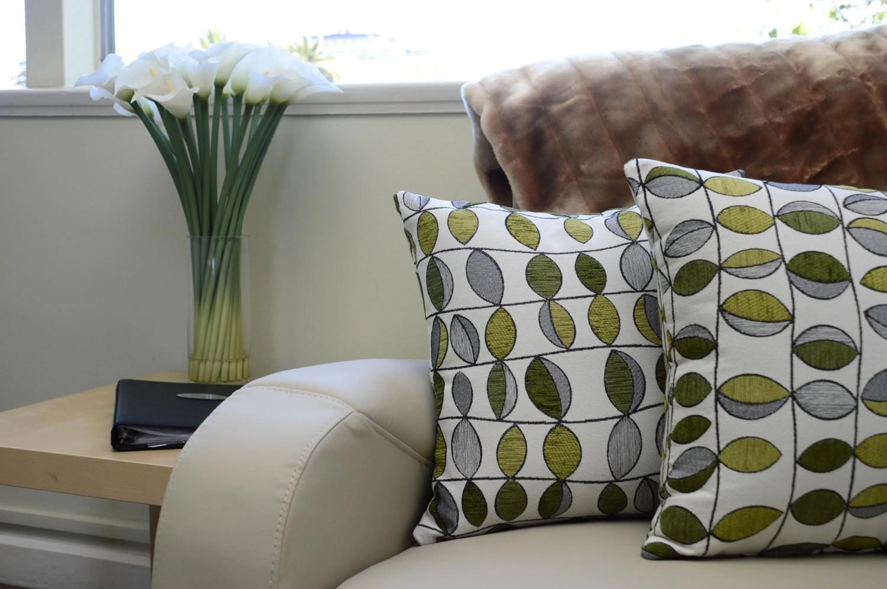 Decorative detail in Birches Serviced Apartments