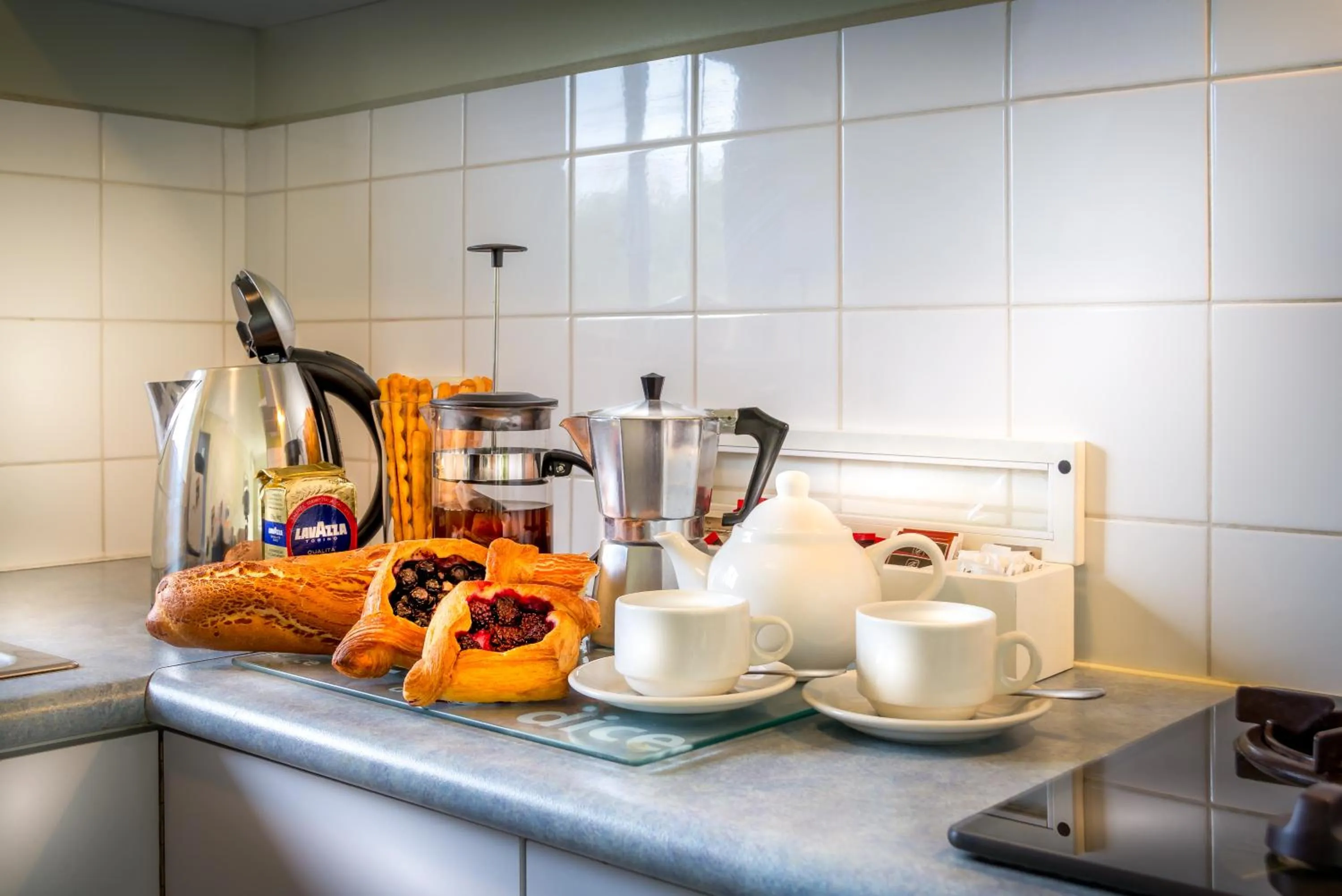 Kitchen or kitchenette in Birches Serviced Apartments