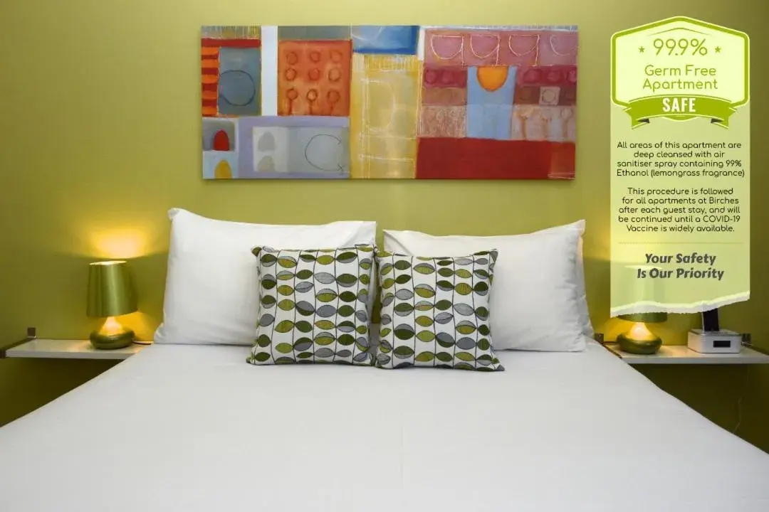 Bed in Birches Serviced Apartments Bed in Birches Serviced Apartments