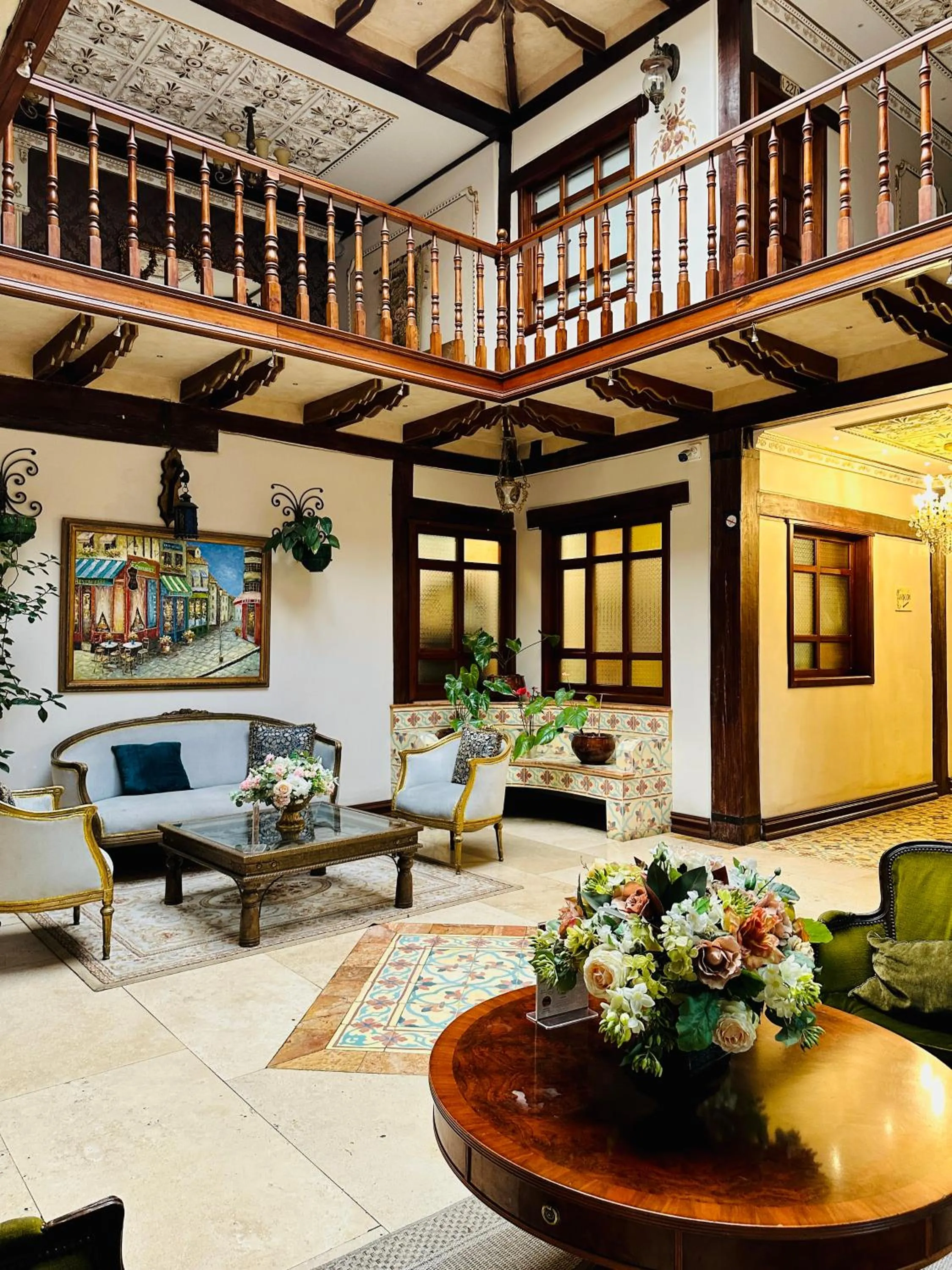 Living room in San Juan Hotel