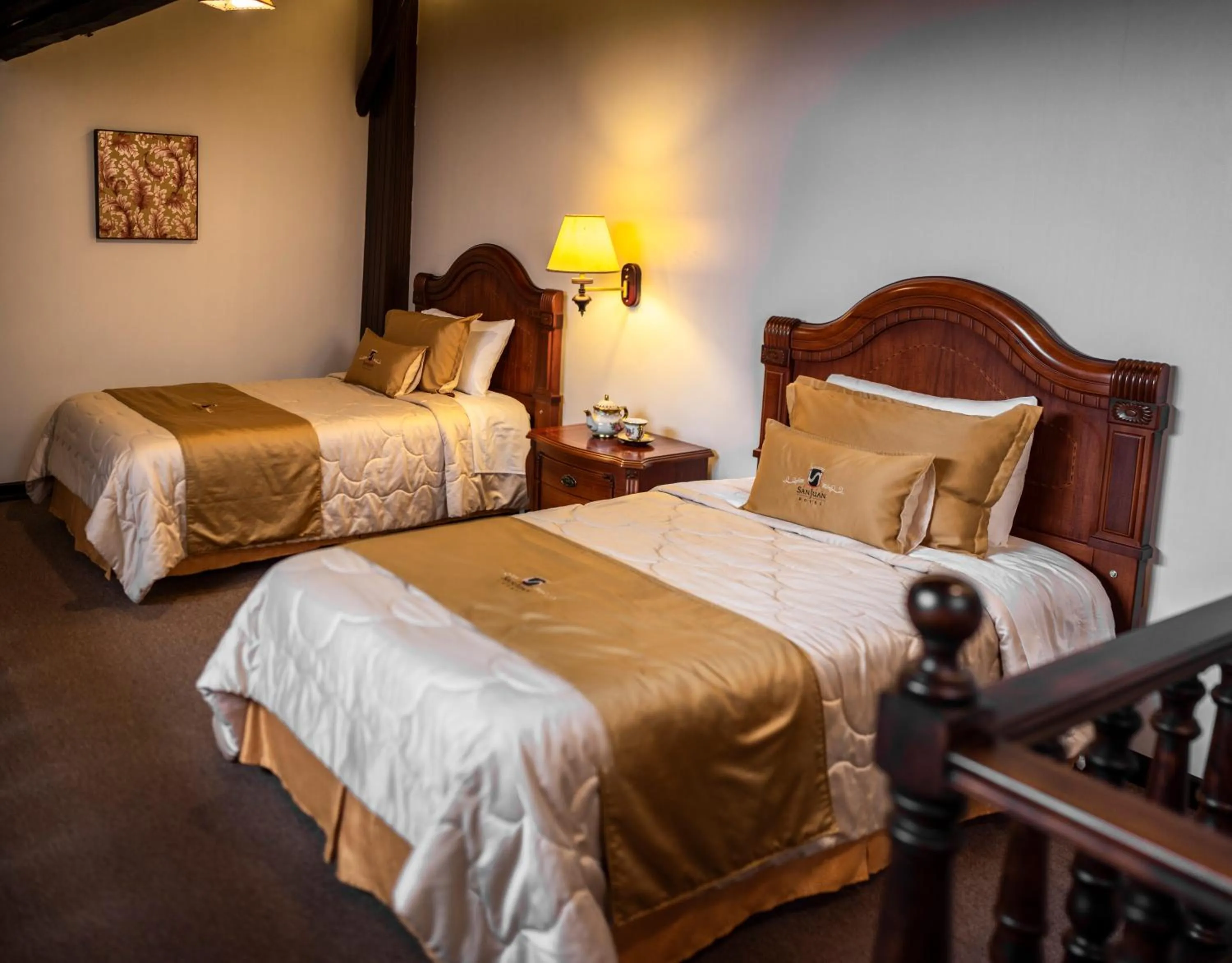 Photo of the whole room, Bed in San Juan Hotel