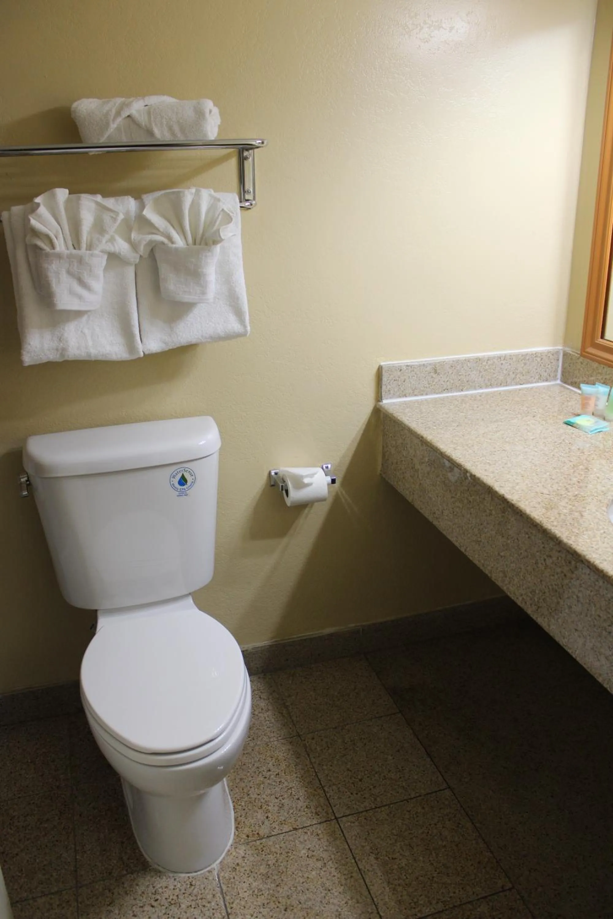 Bathroom in Clarion Hotel Bakersfield North