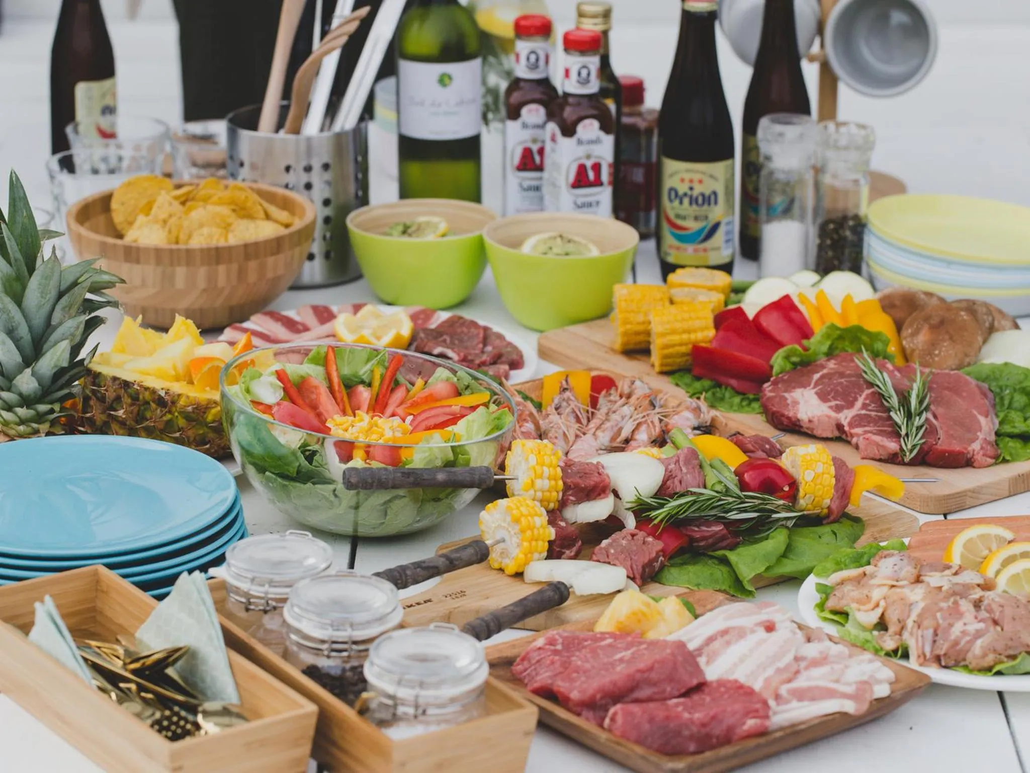 BBQ facilities in Hideout Okinawa Uruma