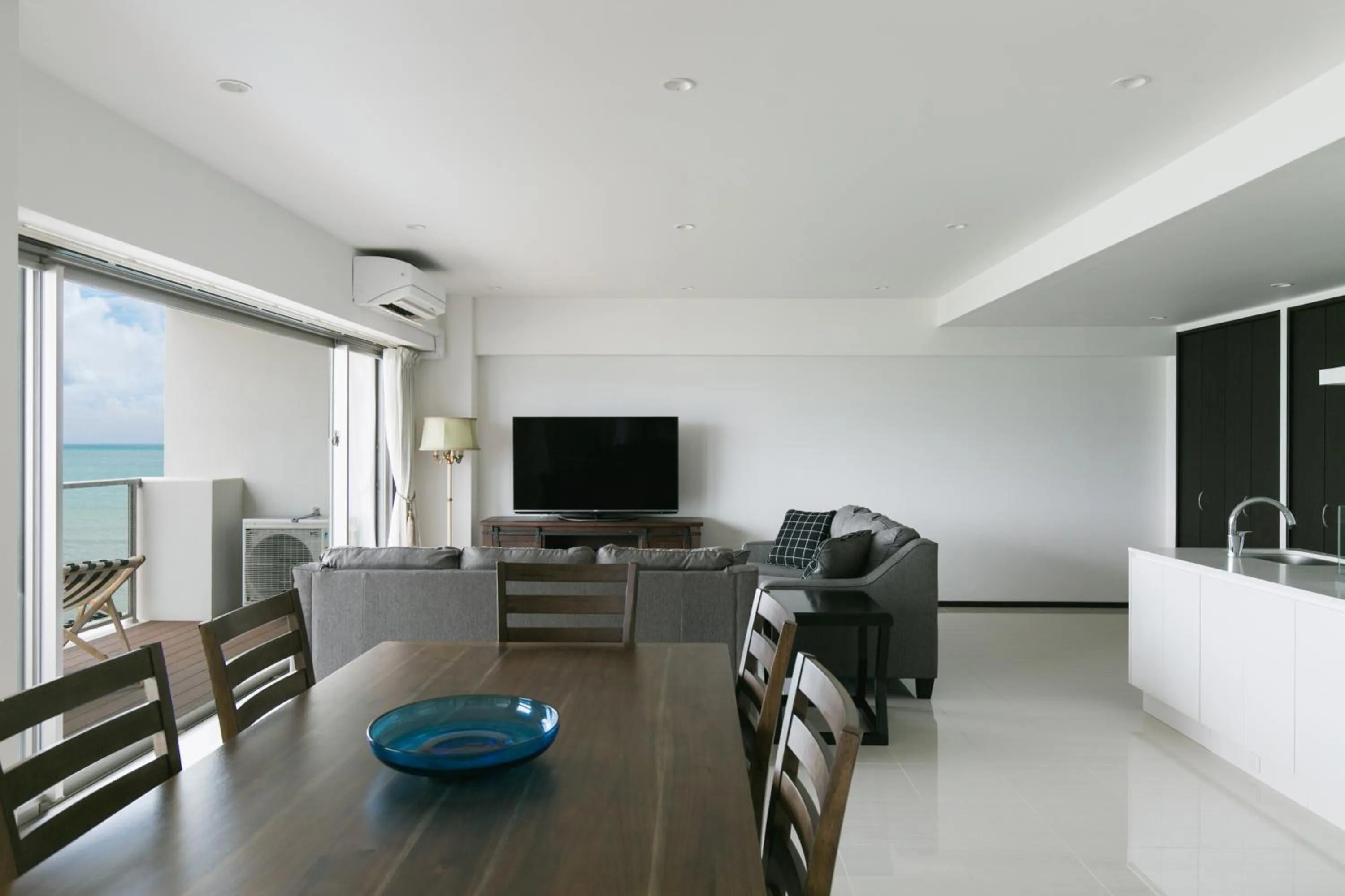 Living room in Hideout Okinawa Uruma