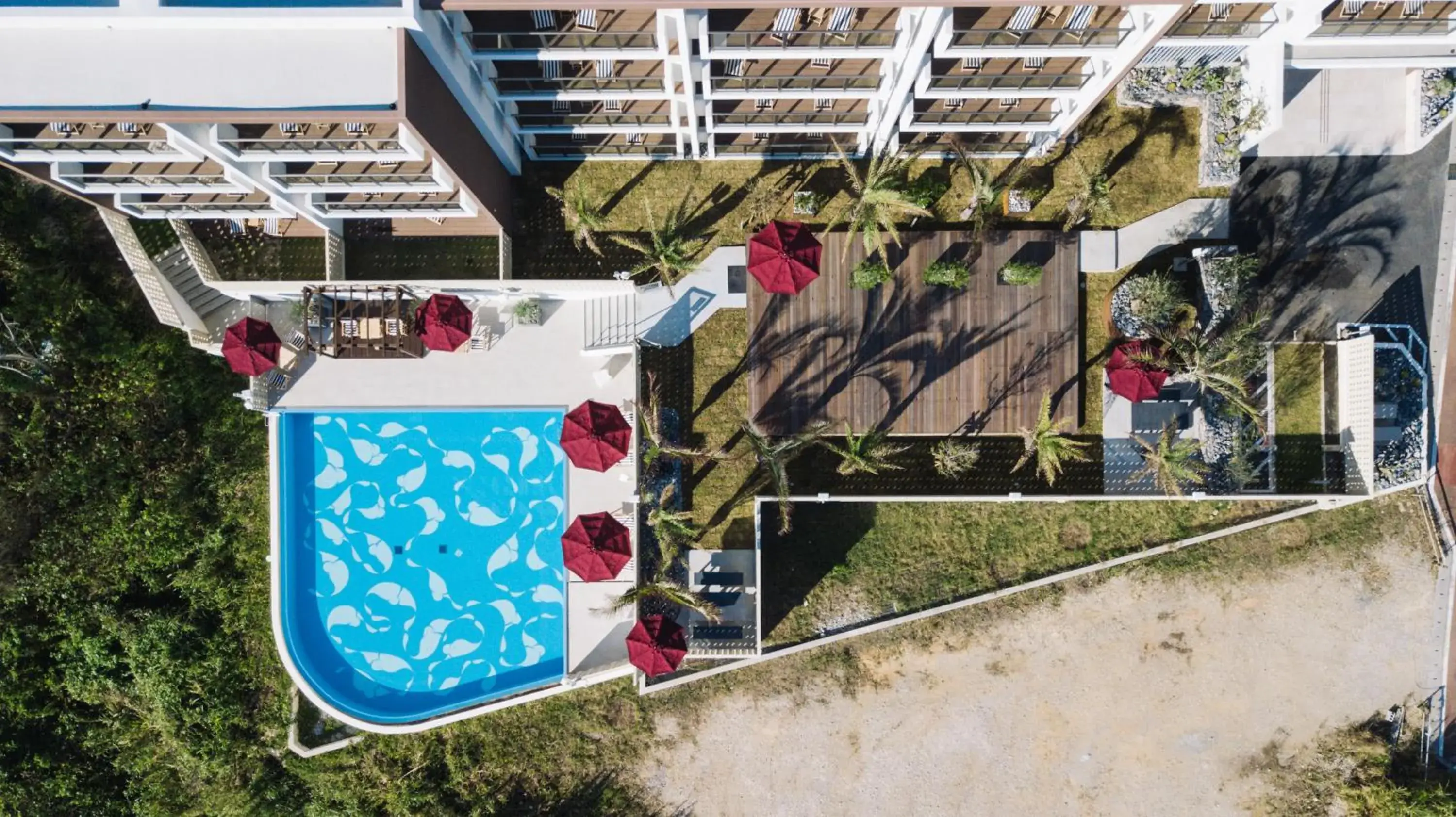 Bird's eye view in Hideout Okinawa Uruma Bird's eye view in Hideout Okinawa Uruma