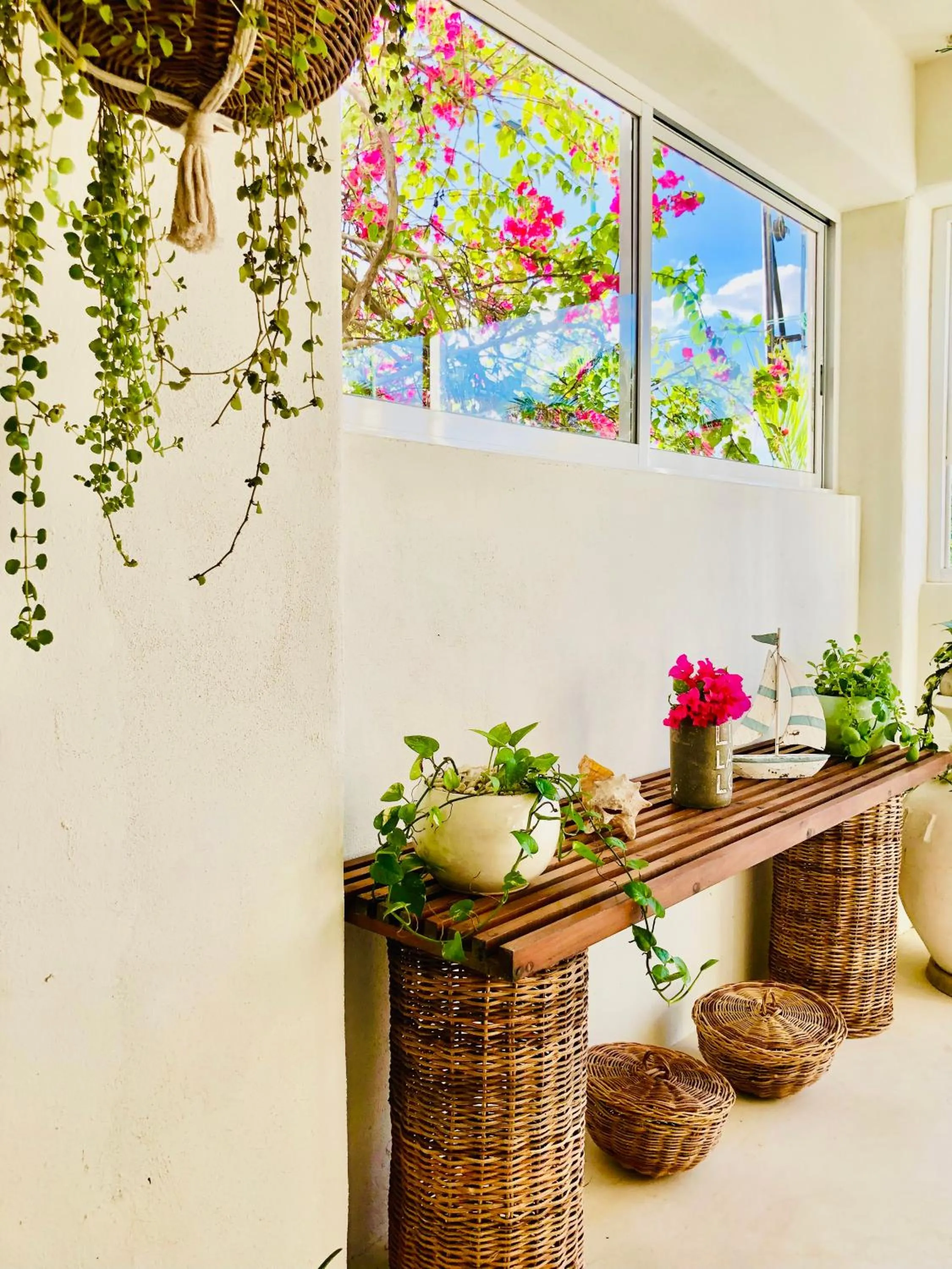 Patio in Hotel Boutique Pachamama