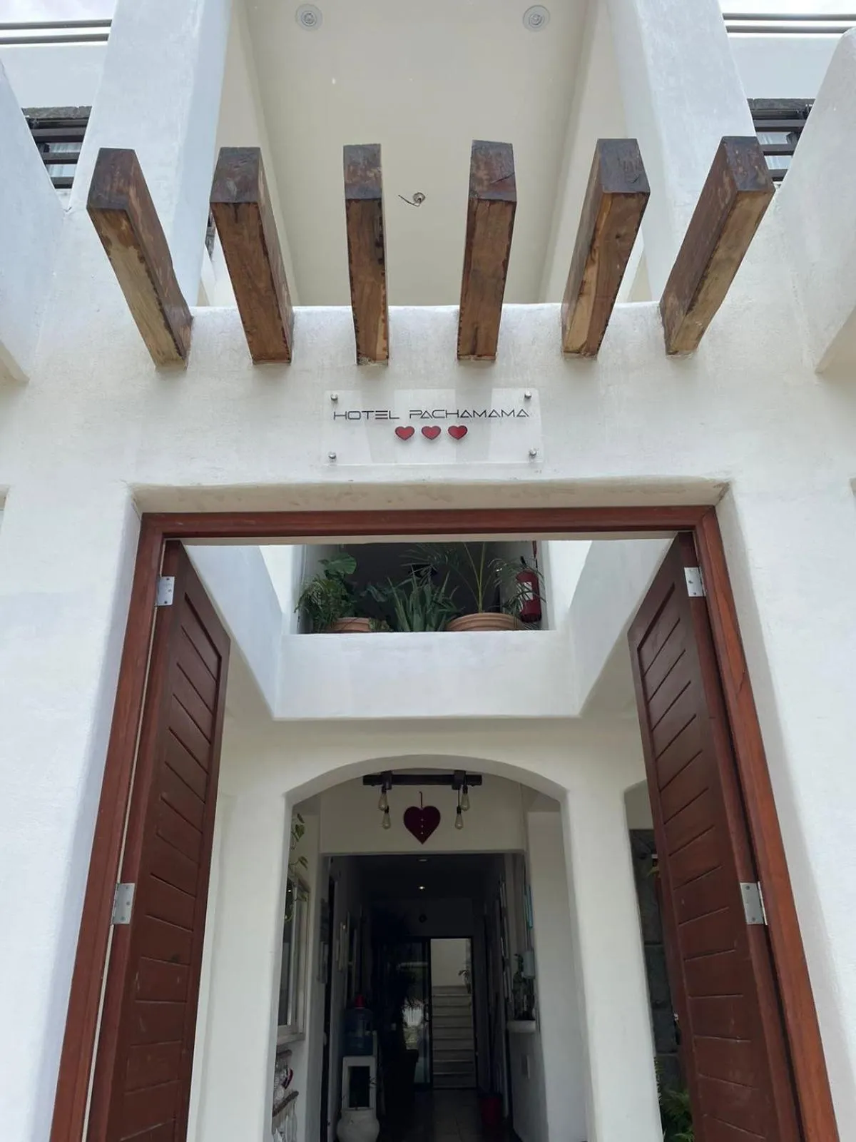 Facade/entrance in Hotel Boutique Pachamama