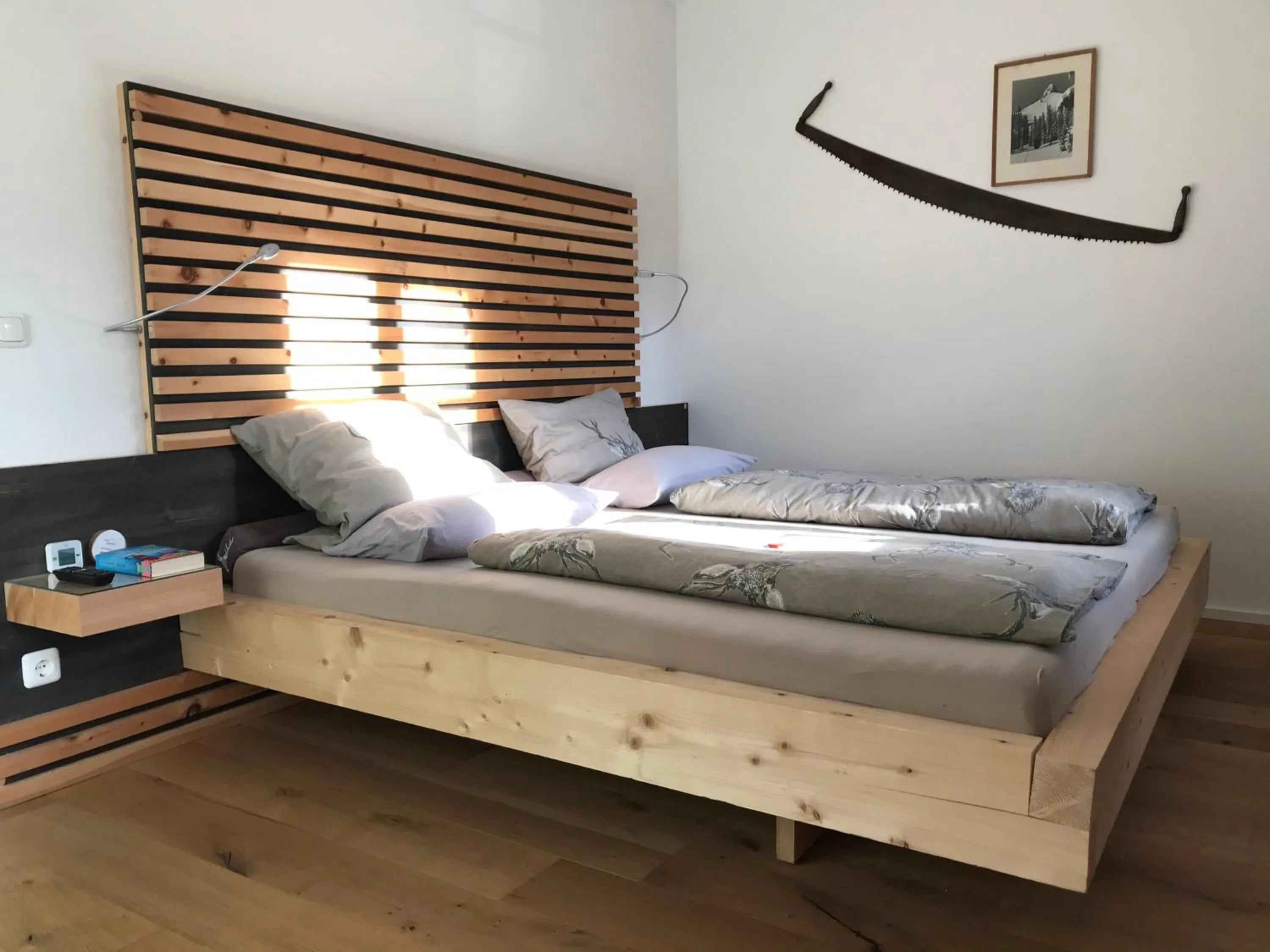 Bed in mein Quartier