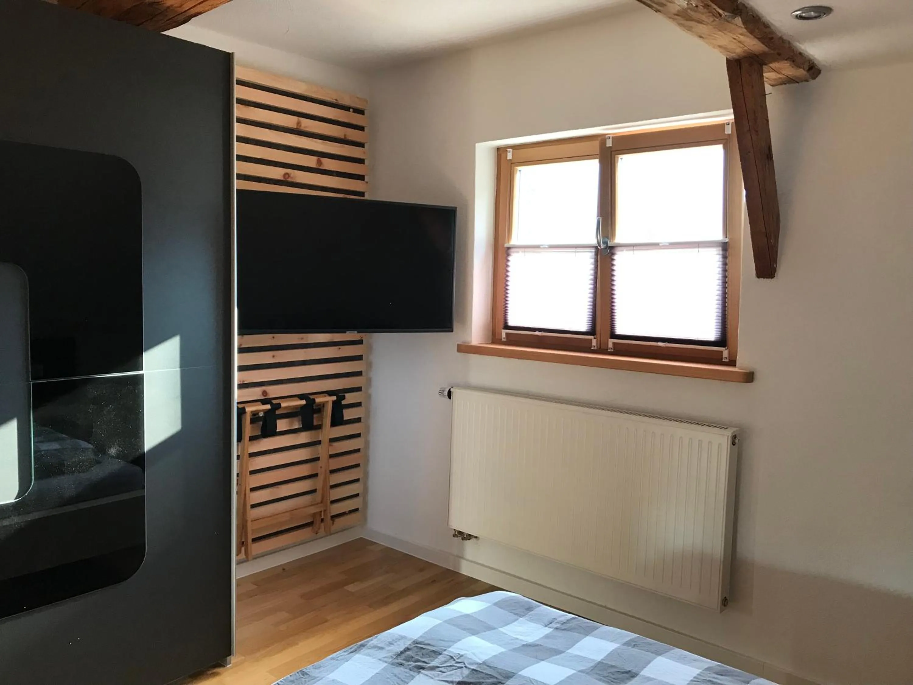 Bed in mein Quartier