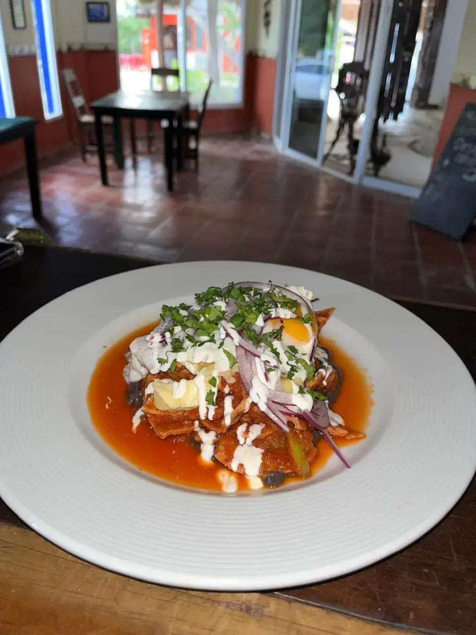 Breakfast in Hotel Museo Matan Kaan Mahahual Breakfast in Hotel Museo Matan Kaan Mahahual