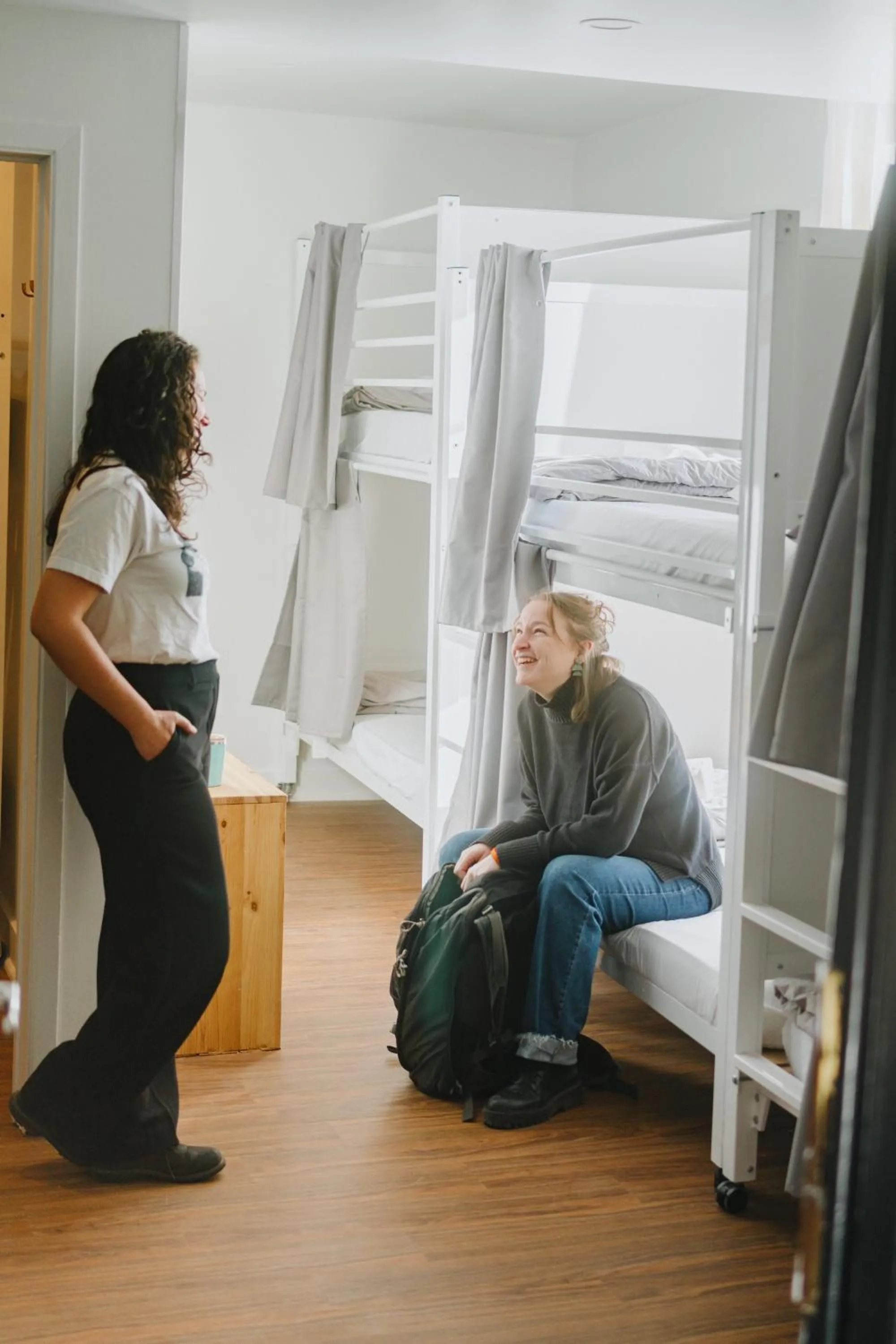 Bedroom, Bed in Auberge Saintlo Montréal Hostel