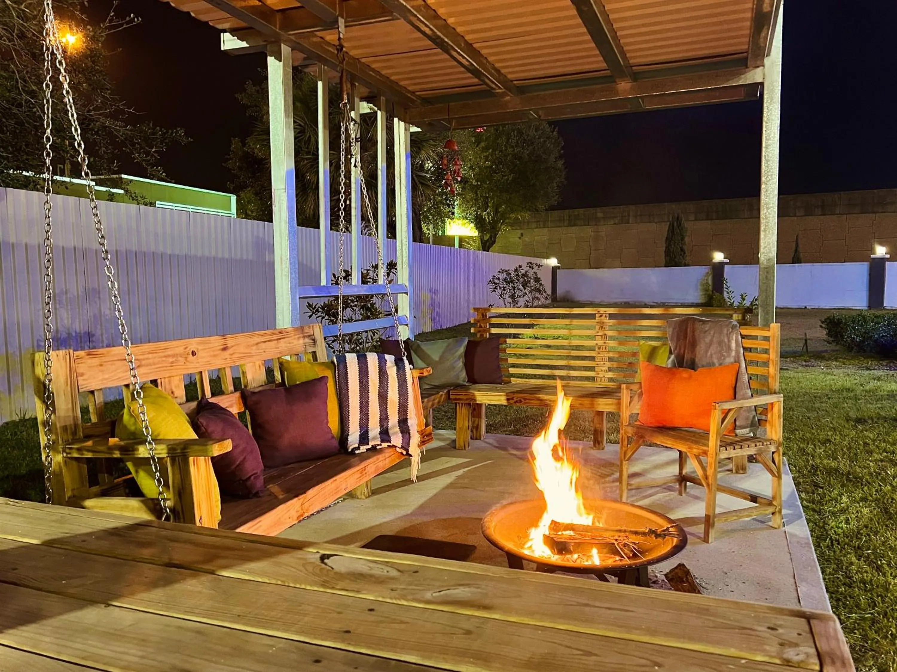 Patio in Island Suites Hobby Airport