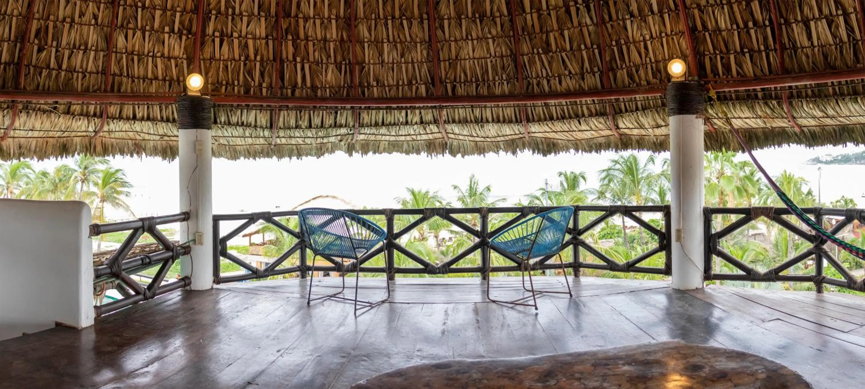Seating area in Hotel Bungalows Acuario