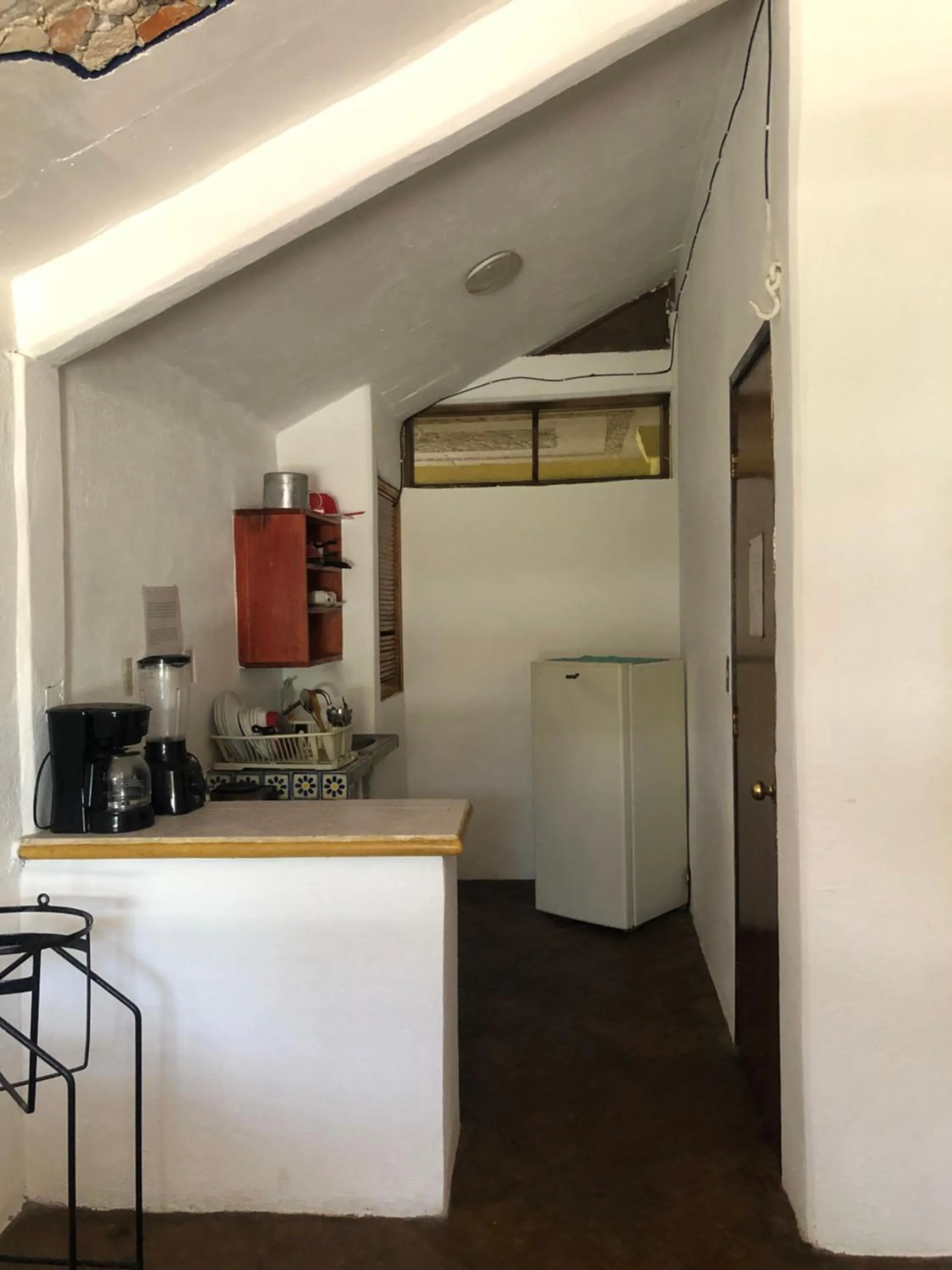 Kitchen or kitchenette in Hotel Bungalows Acuario