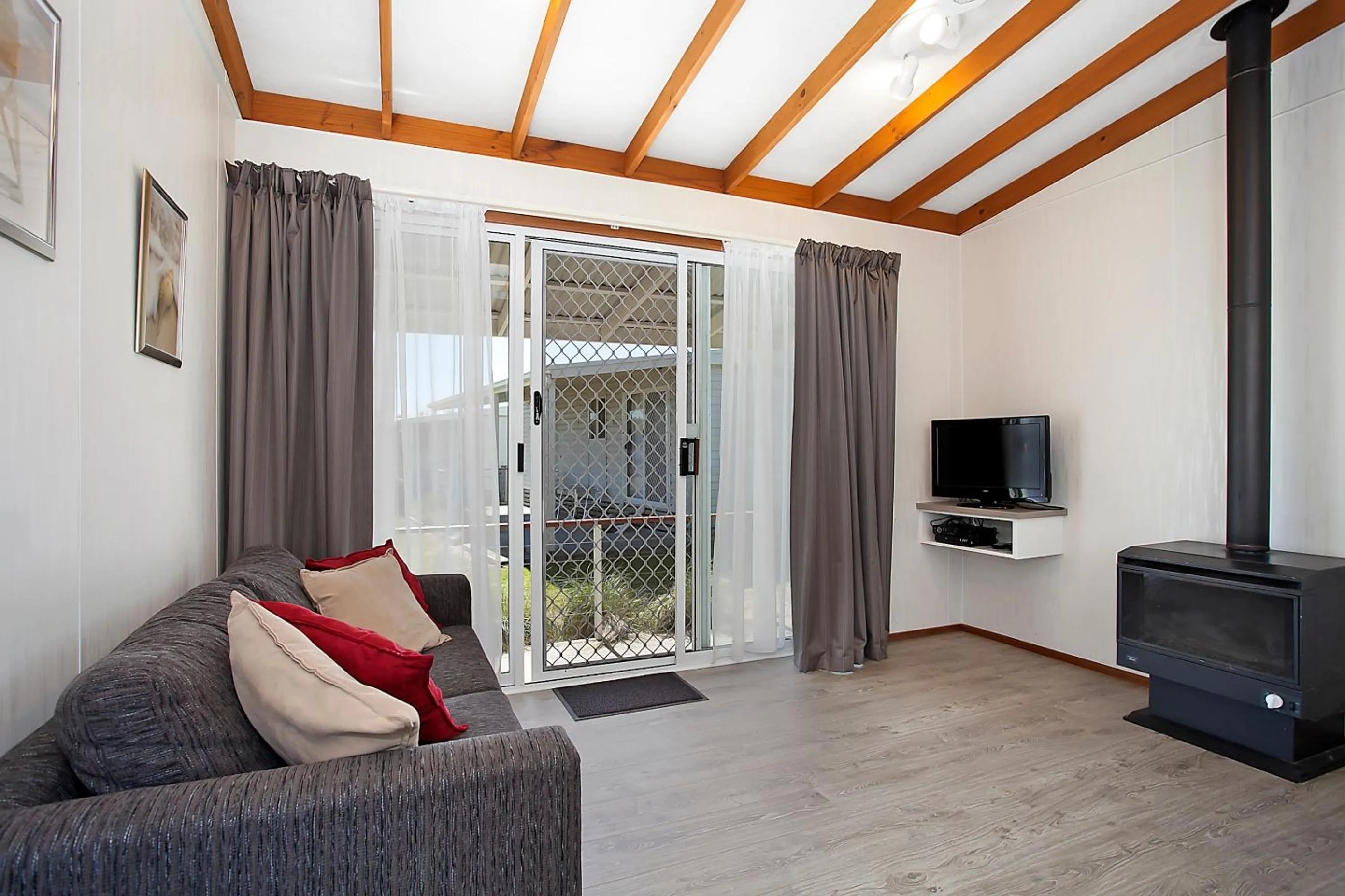 Living room in Great Ocean Road Tourist Park