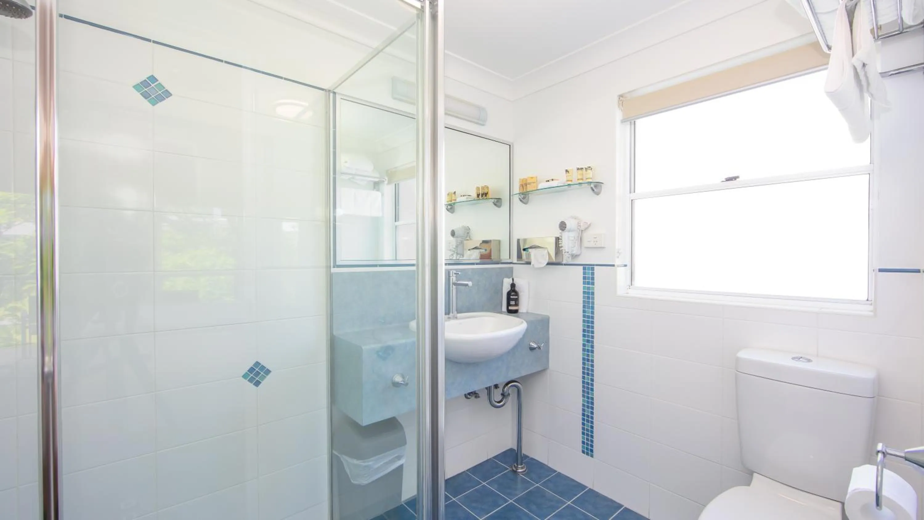 Bathroom in Yamba Beach Motel