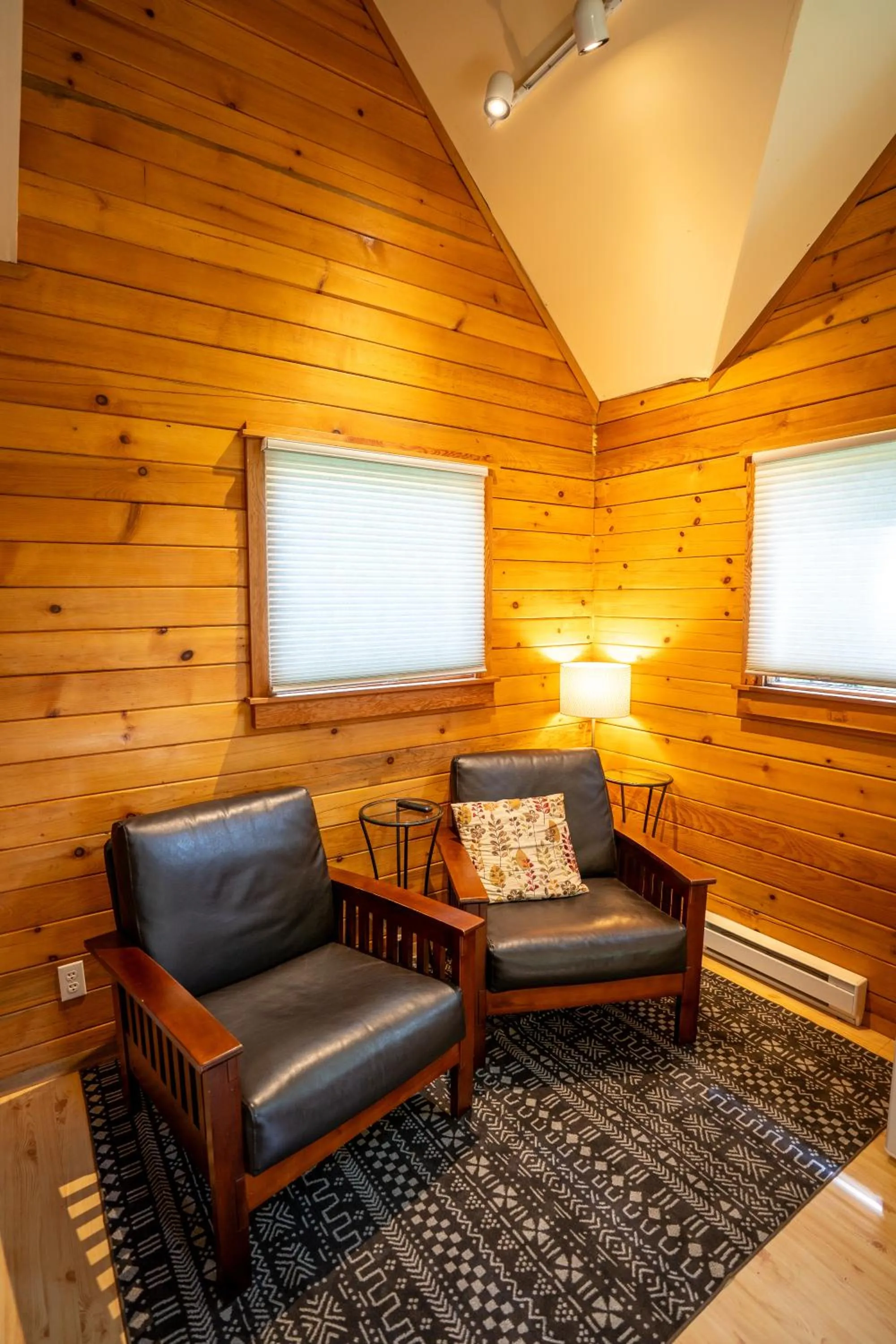 Living room in Across the Creek Cabins