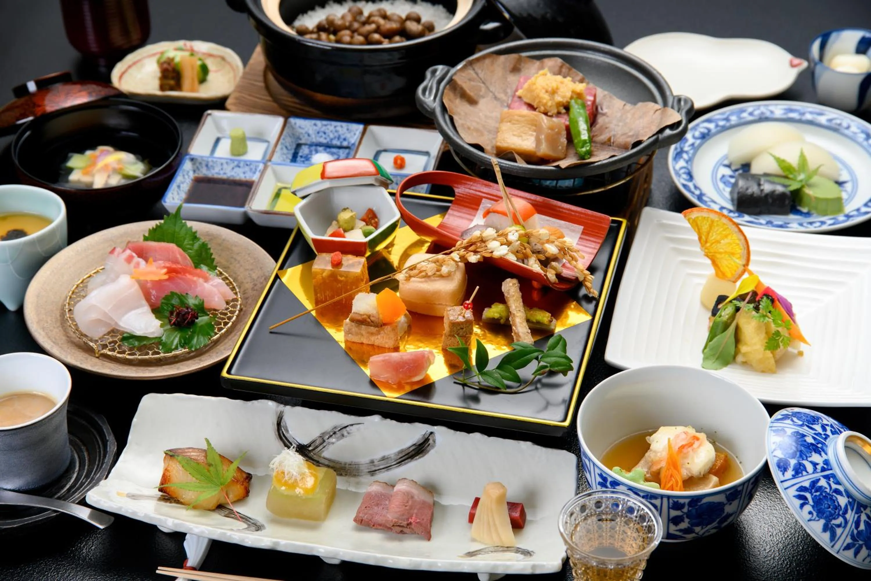 Dinner in Furuya Ryokan