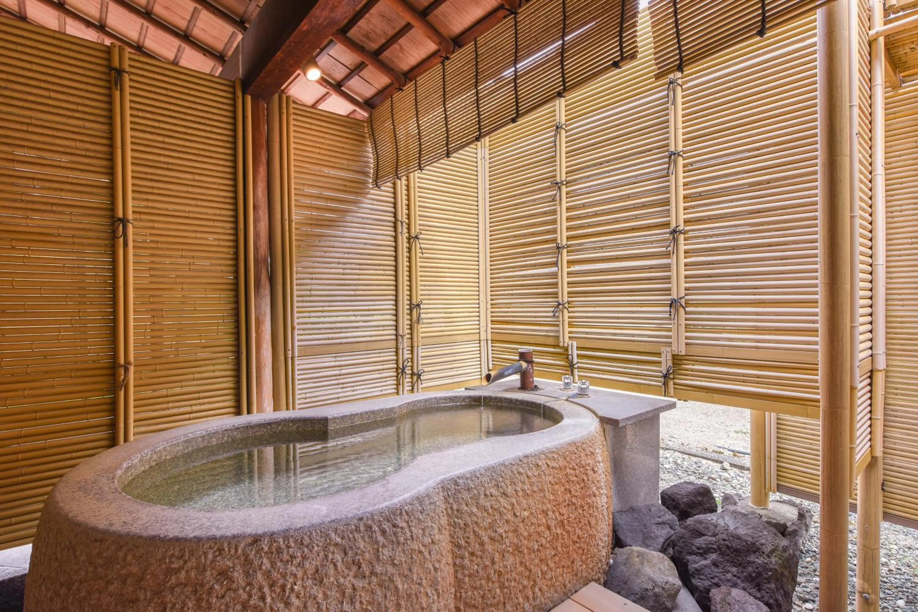 Open Air Bath in Furuya Ryokan