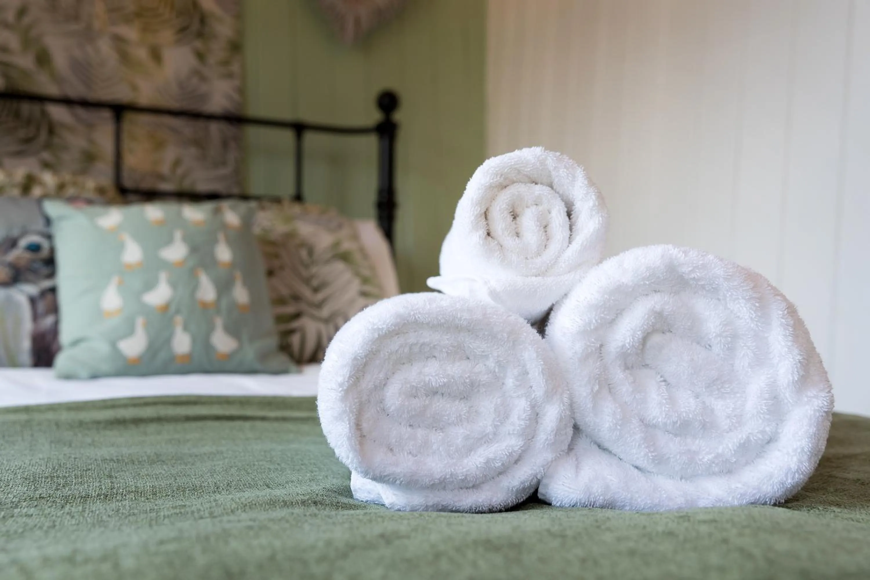 Bed in The Little Mill Inn