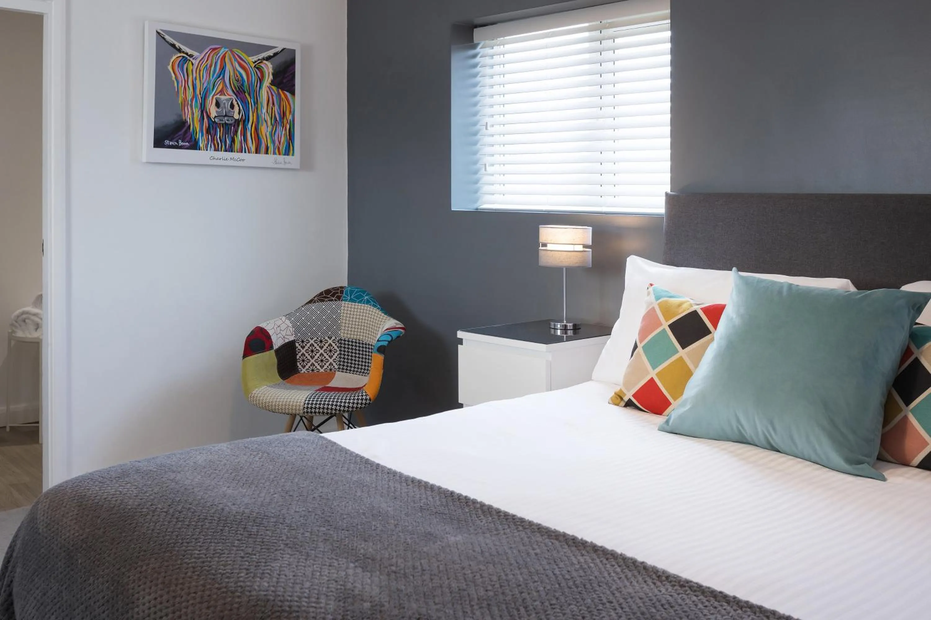 Bed in The Little Mill Inn