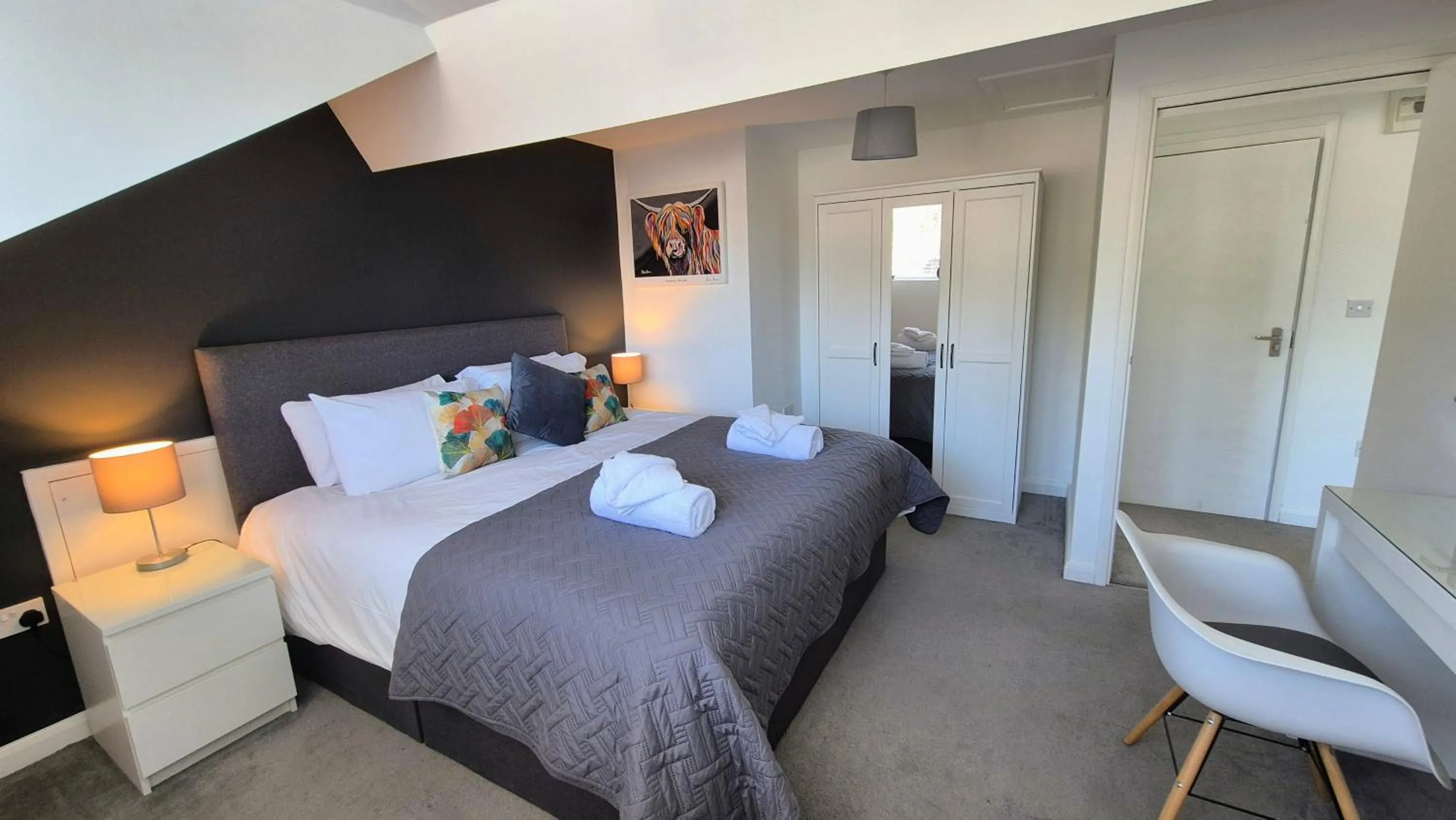 Bed in The Little Mill Inn