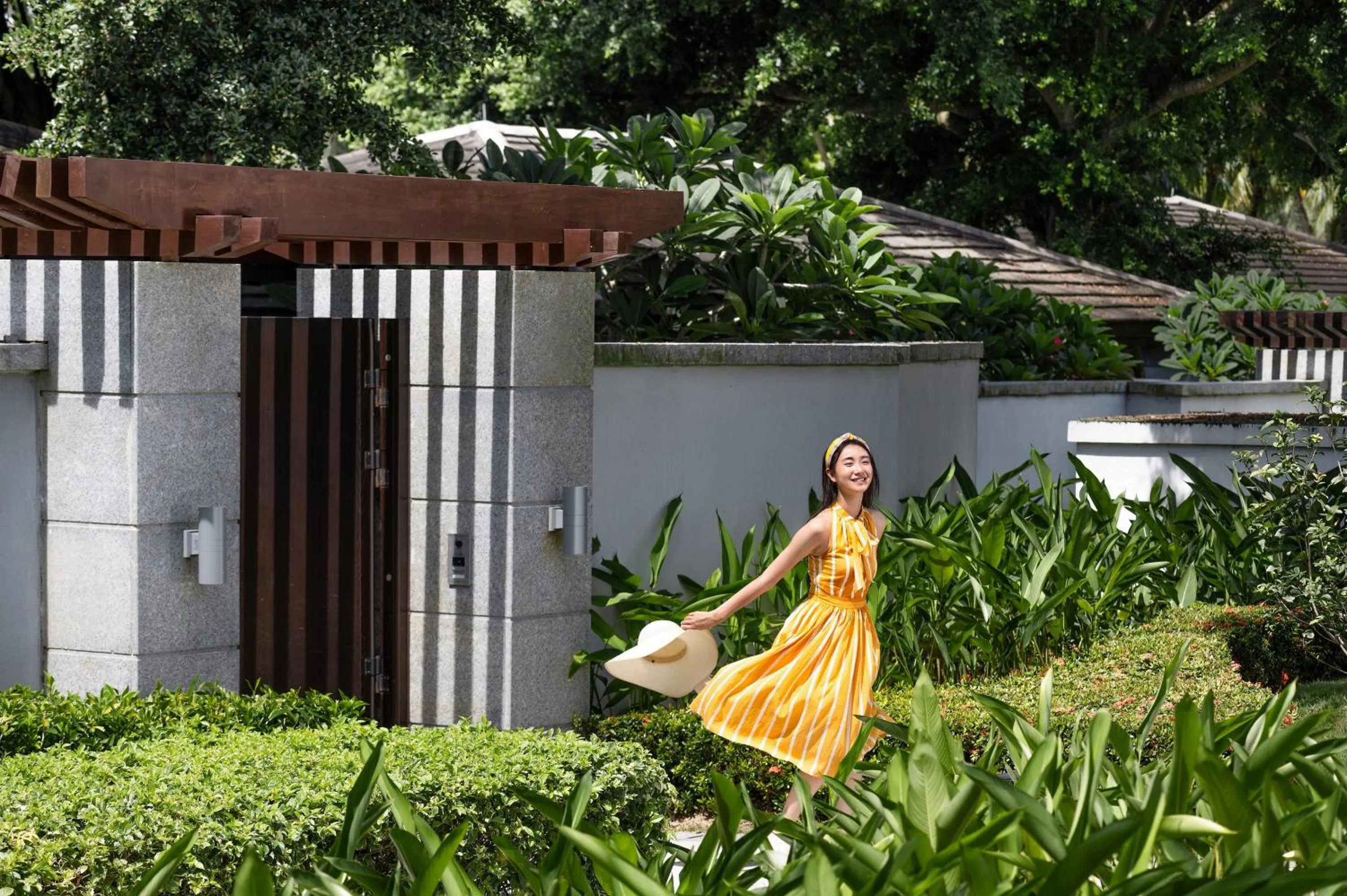 Garden in Le Méridien Shimei Bay Beach Resort & Spa