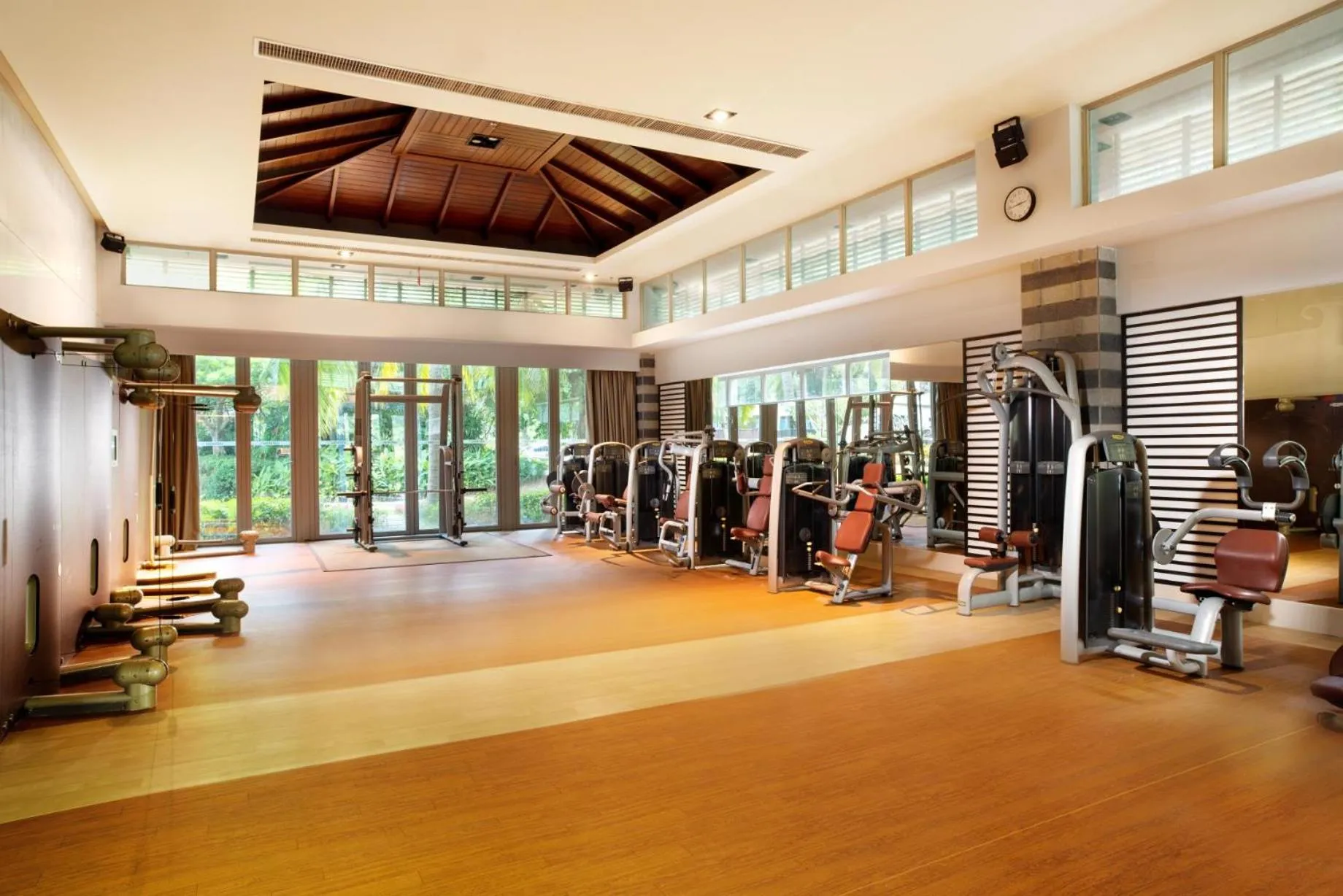 Fitness centre/facilities in Le Méridien Shimei Bay Beach Resort & Spa