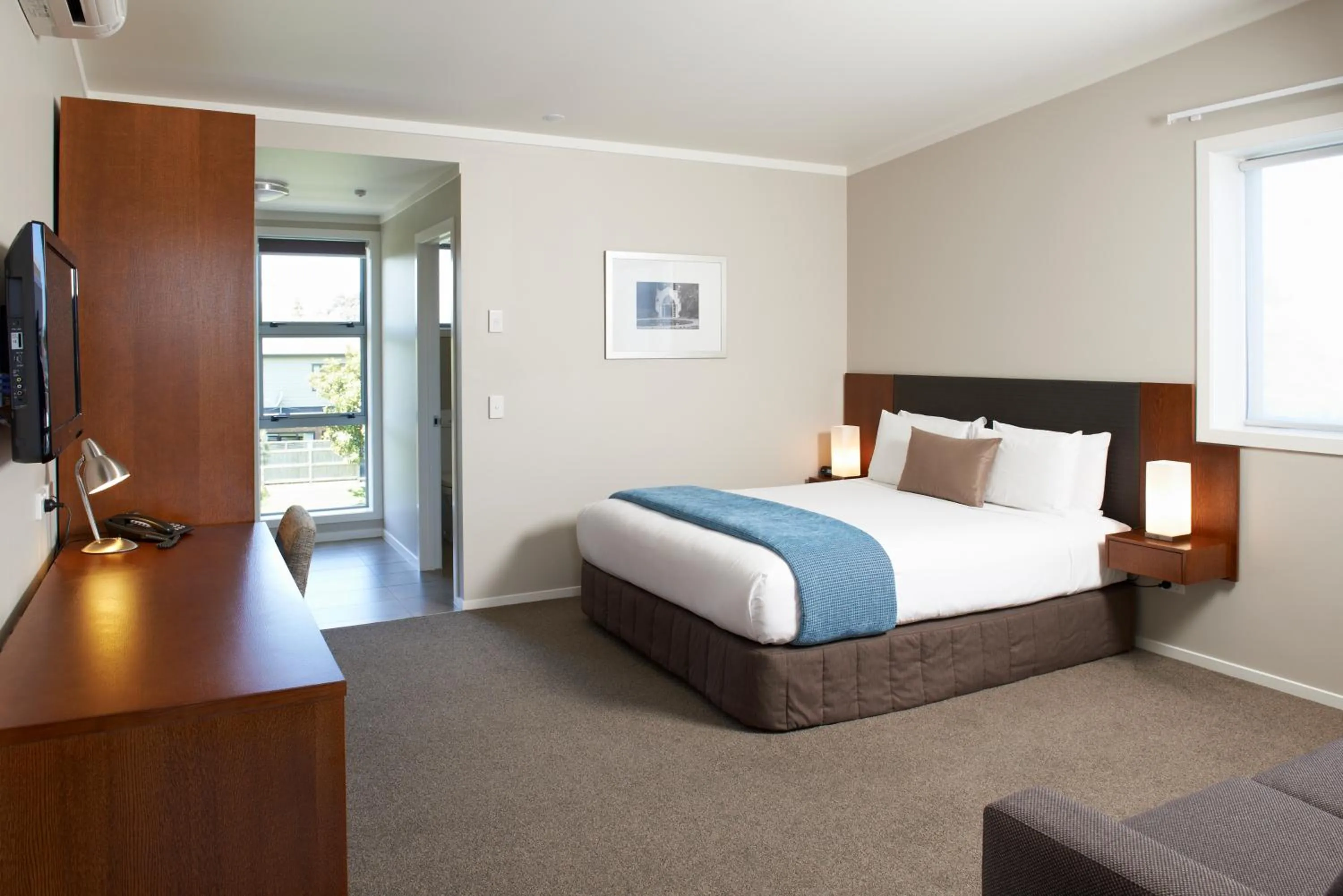 Bed in Argent Motor Lodge