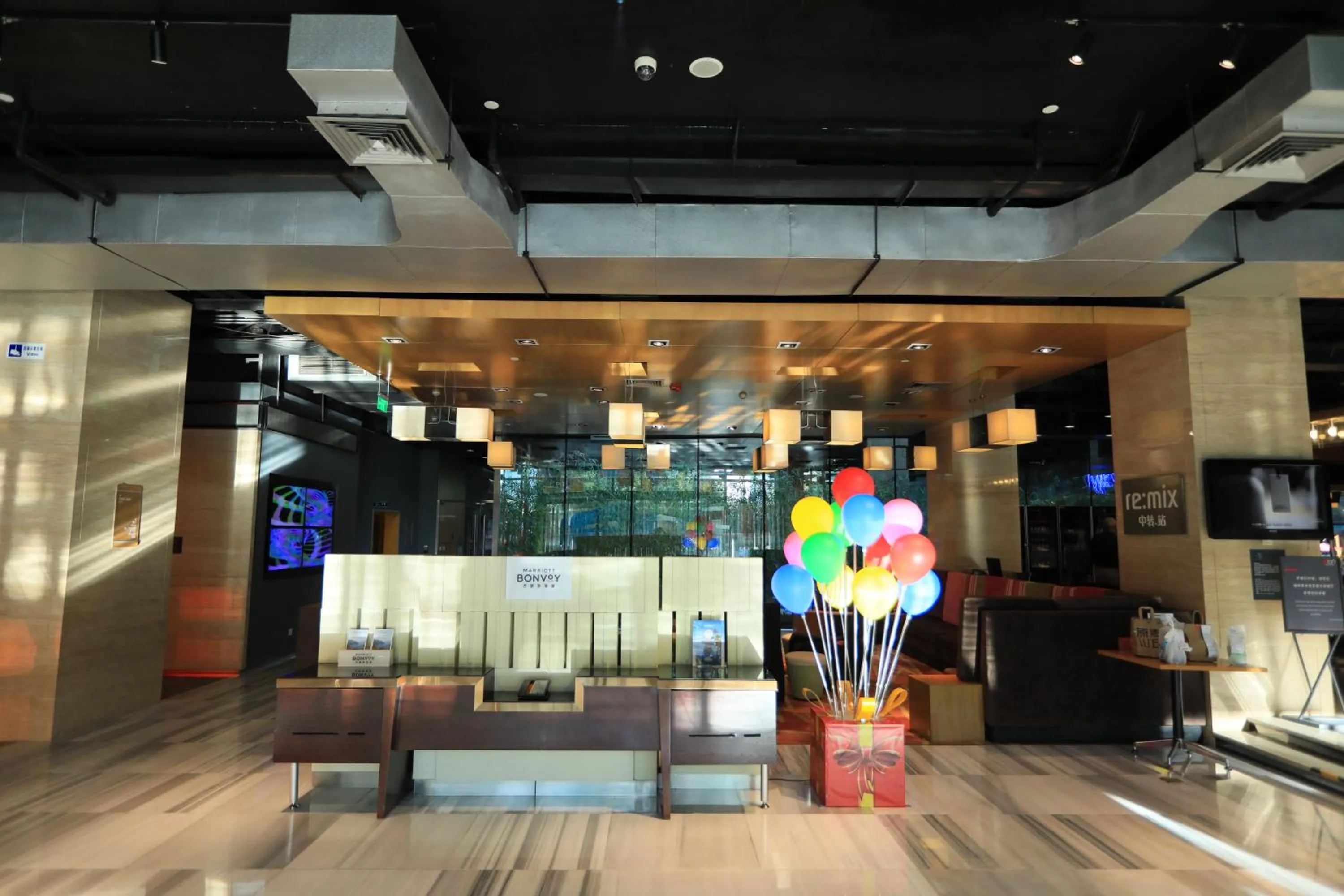 Seating area in Aloft Beijing, Haidian