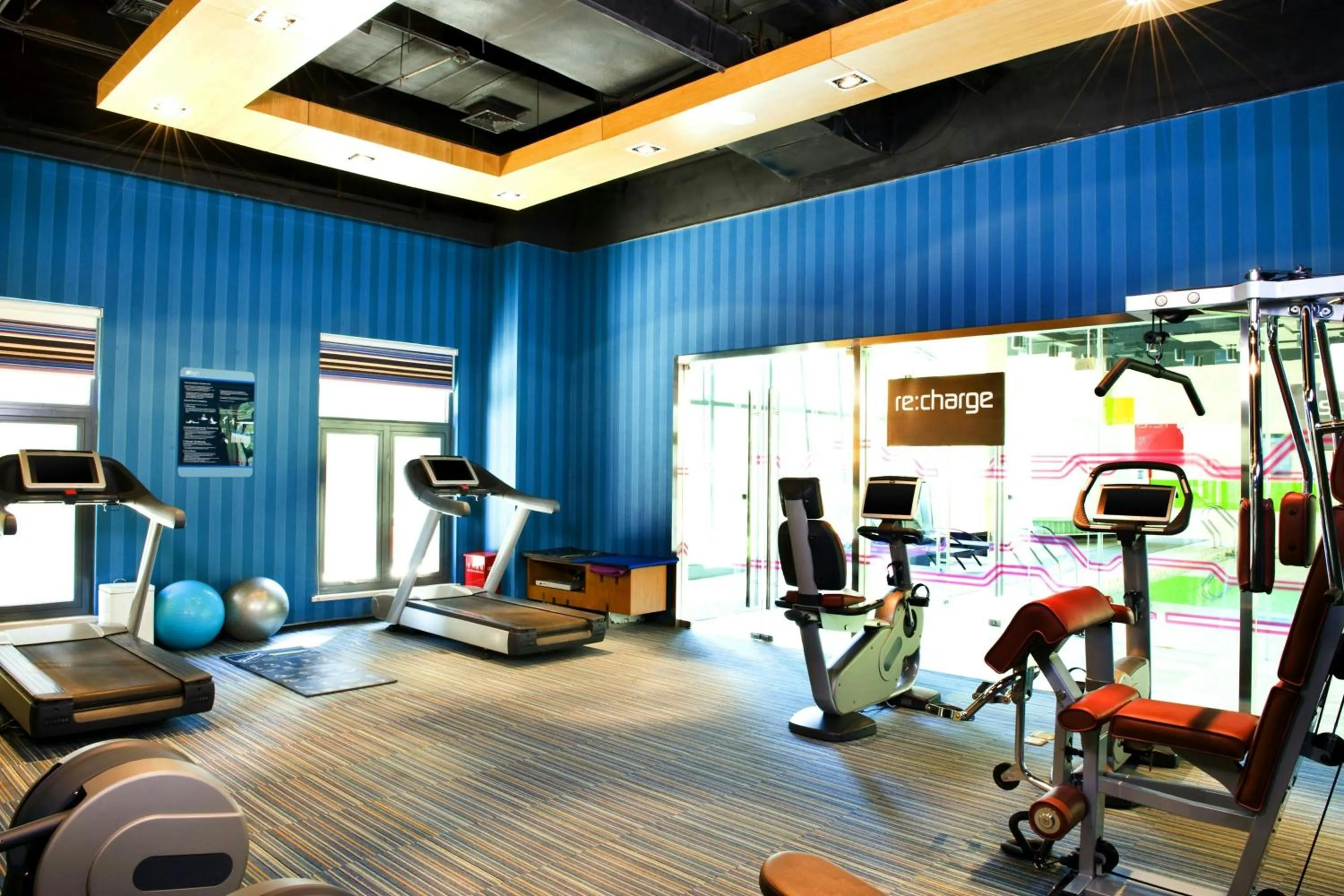 Fitness centre/facilities in Aloft Beijing, Haidian