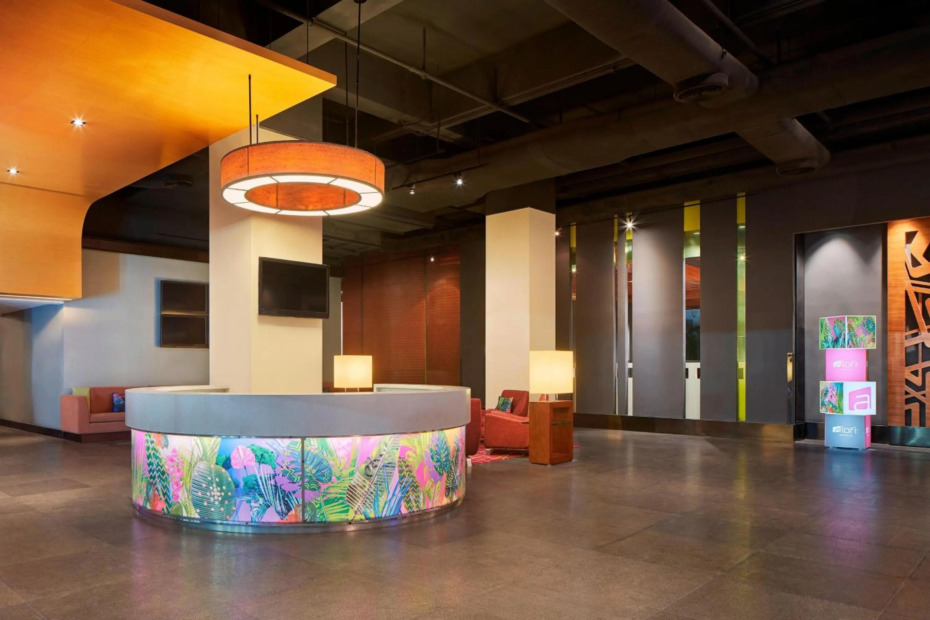Lobby or reception in Aloft Nanhai, Foshan