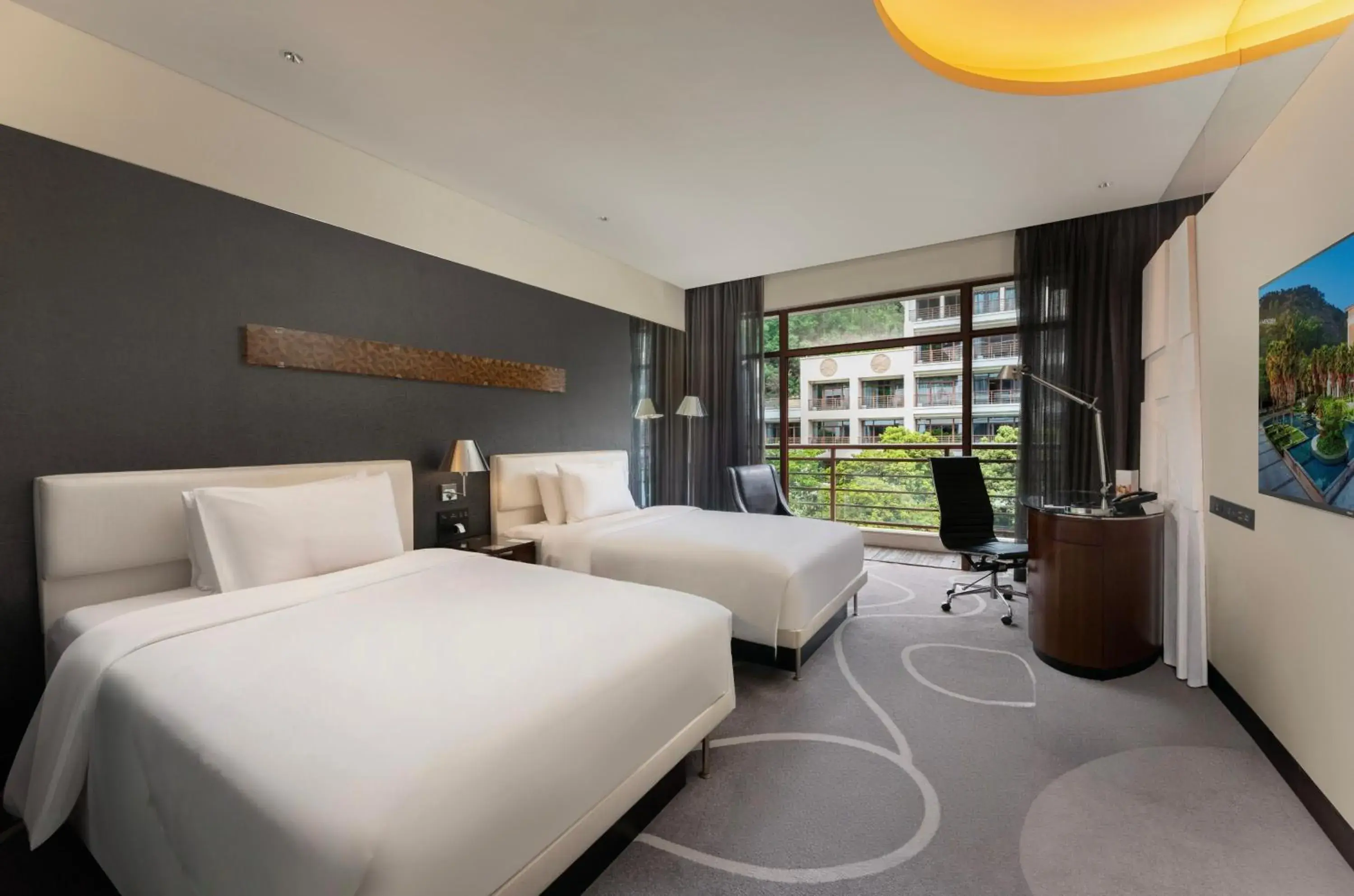 Photo of the whole room, Bed in Le Méridien Xiamen Photo of the whole room, Bed in Le Méridien Xiamen