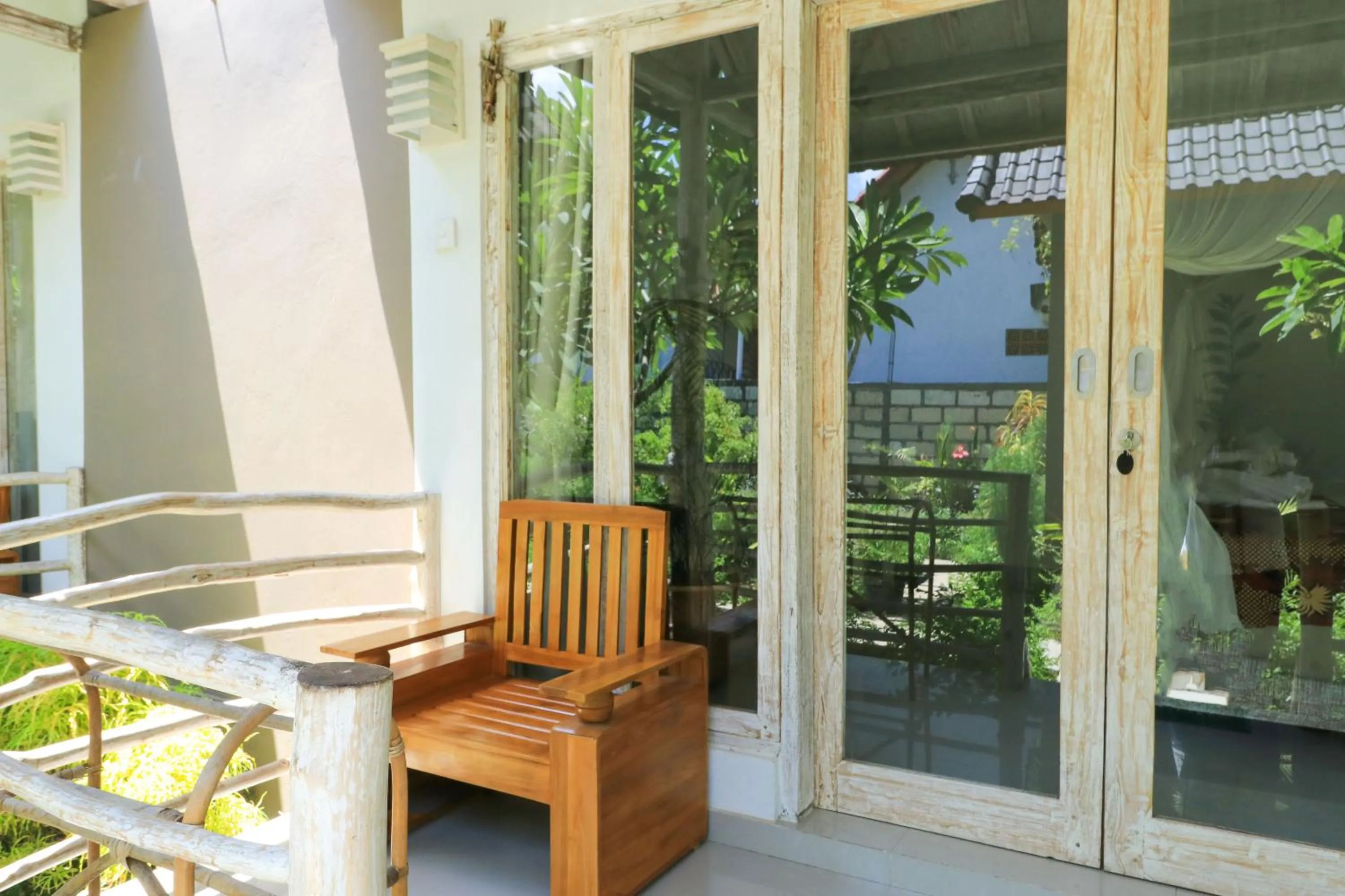 Patio in Angels Bungalow Nusa Penida