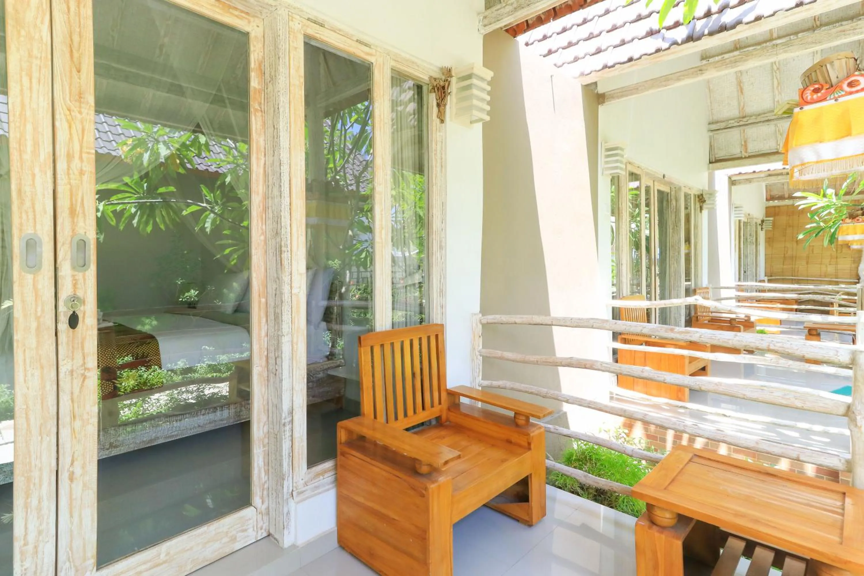 Patio in Angels Bungalow Nusa Penida