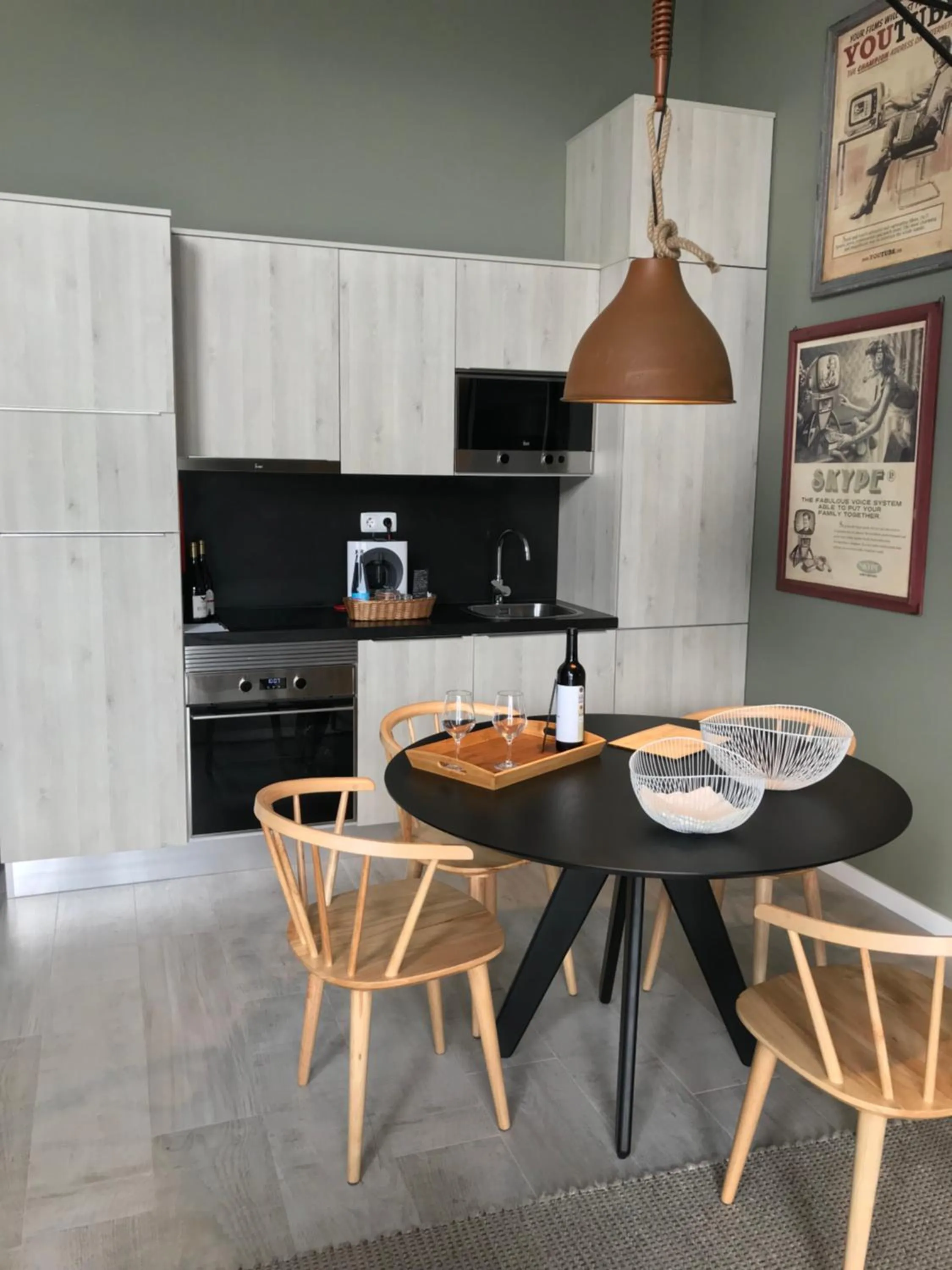 Kitchen or kitchenette in Vinhas do Calhau